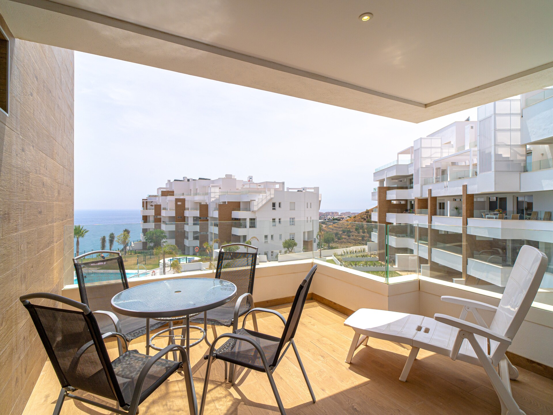 Strandappartement met zeezicht en zwembad in Torrox Costa - foto 6