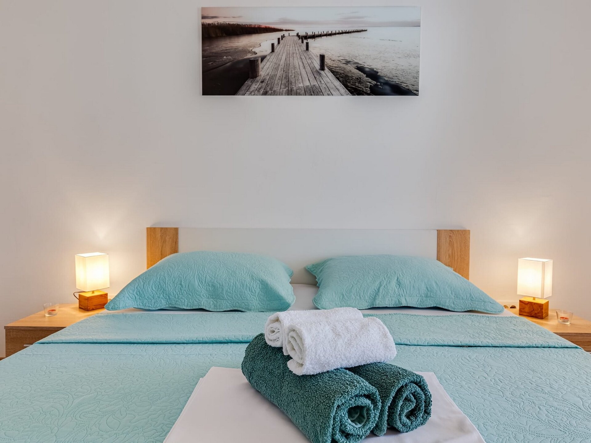 Aan het strand: Licht appartement in Karlobag voor 5 personen - foto 5