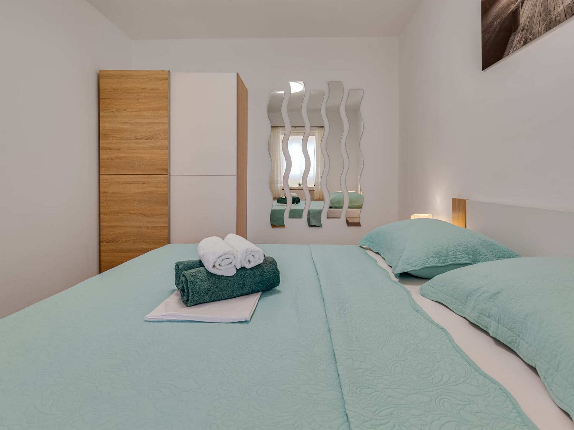 Aan het strand: Licht appartement in Karlobag voor 5 personen - foto 16