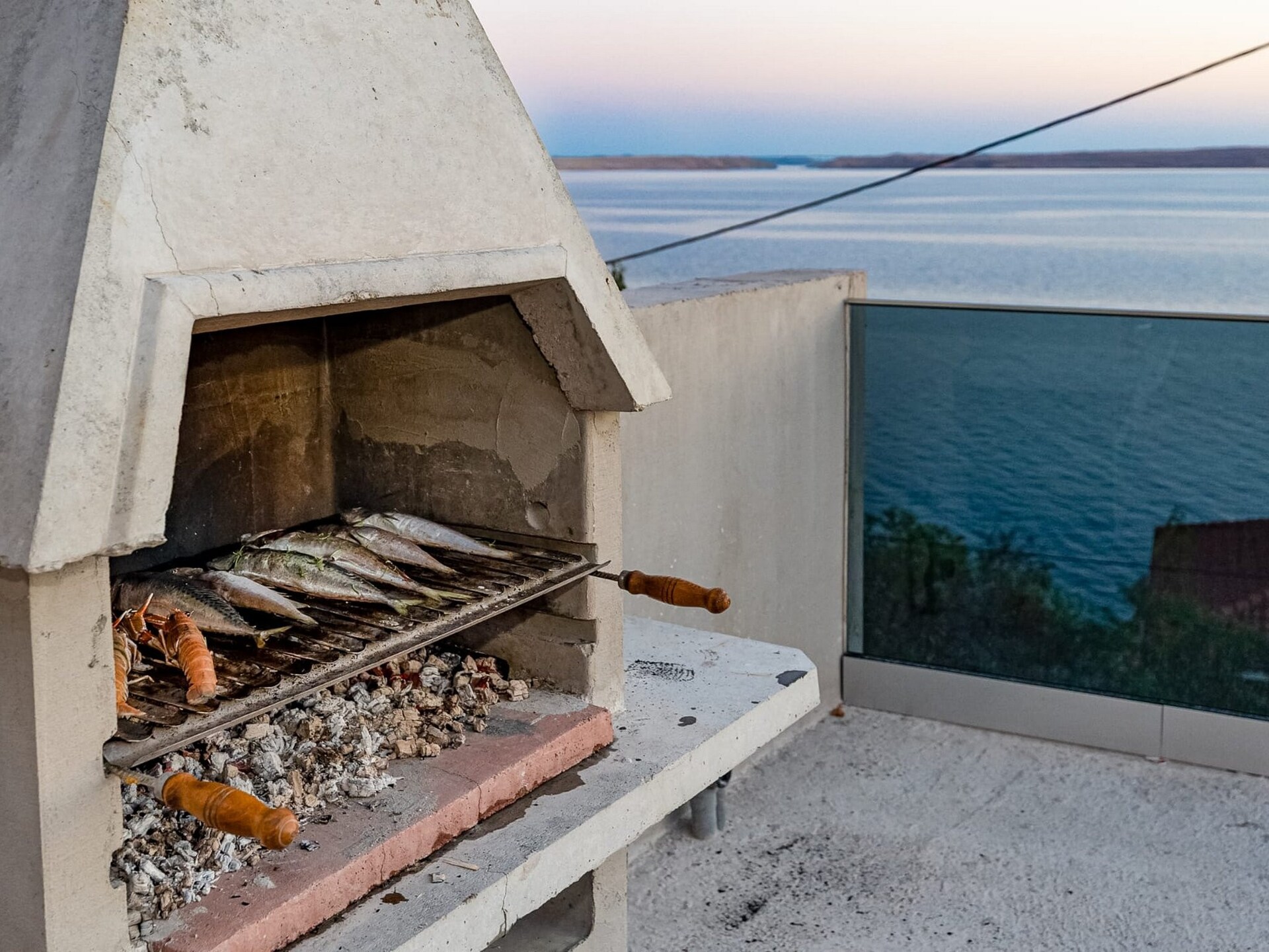 Aan het strand: Licht appartement in Karlobag voor 5 personen - foto 13