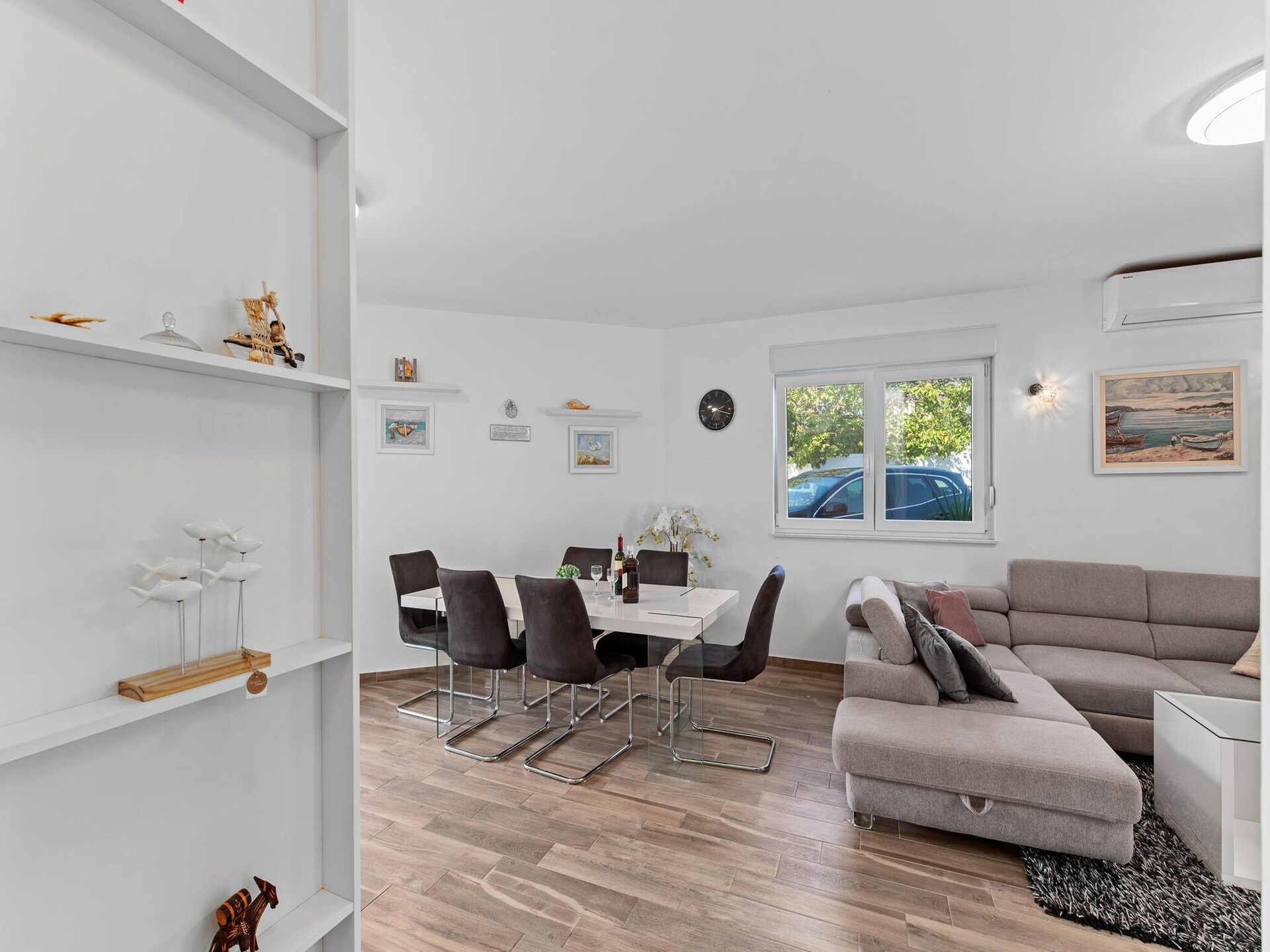 Rustiek appartement met tuin en BBQ op 500m van strand Rogoznica - foto 8