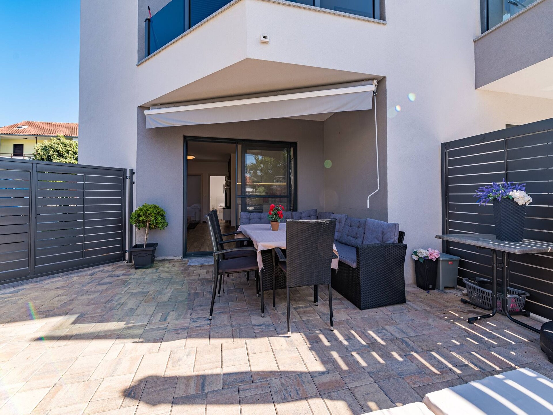 Rustiek appartement met tuin en BBQ op 500m van strand Rogoznica - foto 5