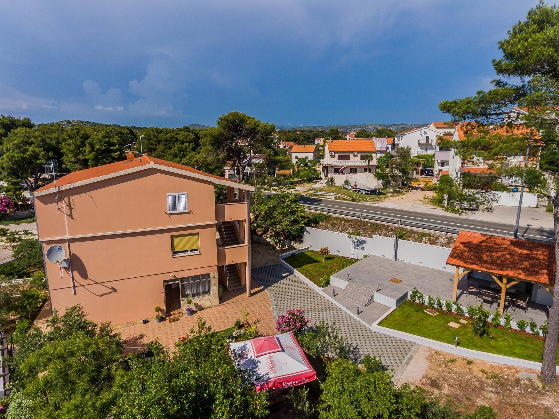 Aan het strand: Charmant appartement in Šibenik-Brodarica - foto 15