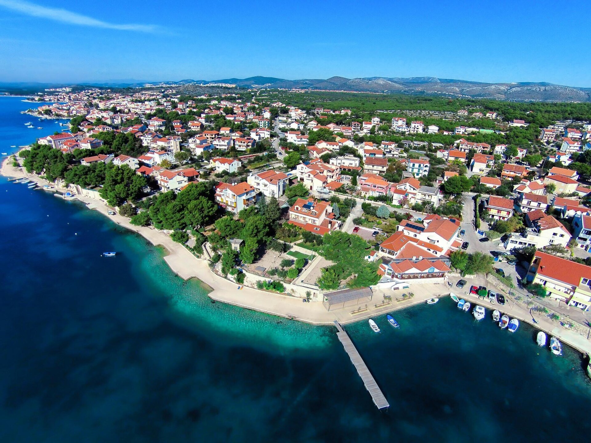 Op 550 m van het strand: ruim appartement in Šibenik-Brodarica - foto 7