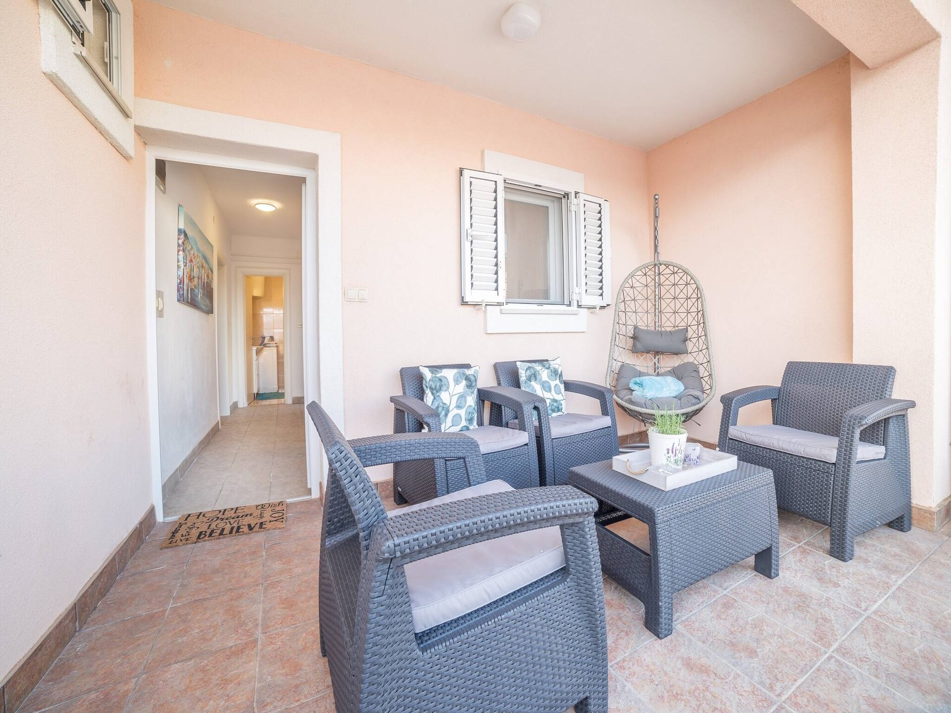 Knus appartement in Vodice met zwembad, op 600m van Plava strand - foto 15