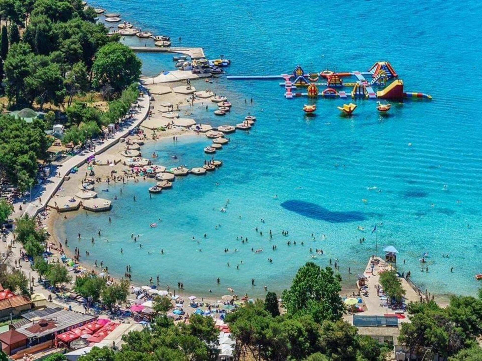 Knus appartement in Vodice met zwembad, op 600m van Plava strand - foto 21