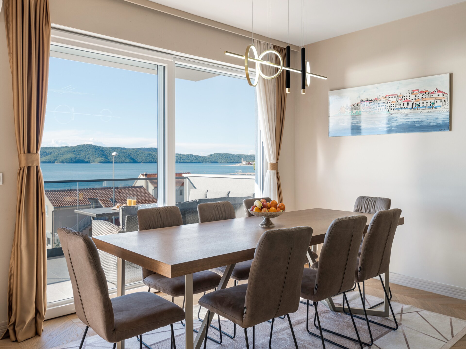 Aan het strand: Luxe appartement in Šibenik-Brodarica voor 8 personen - foto 2