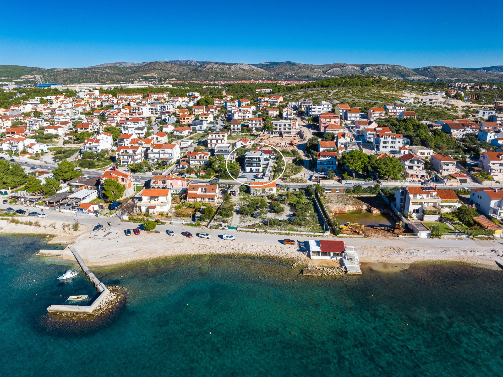 Aan het strand: Luxe appartement in Šibenik-Brodarica voor 8 personen - foto 23