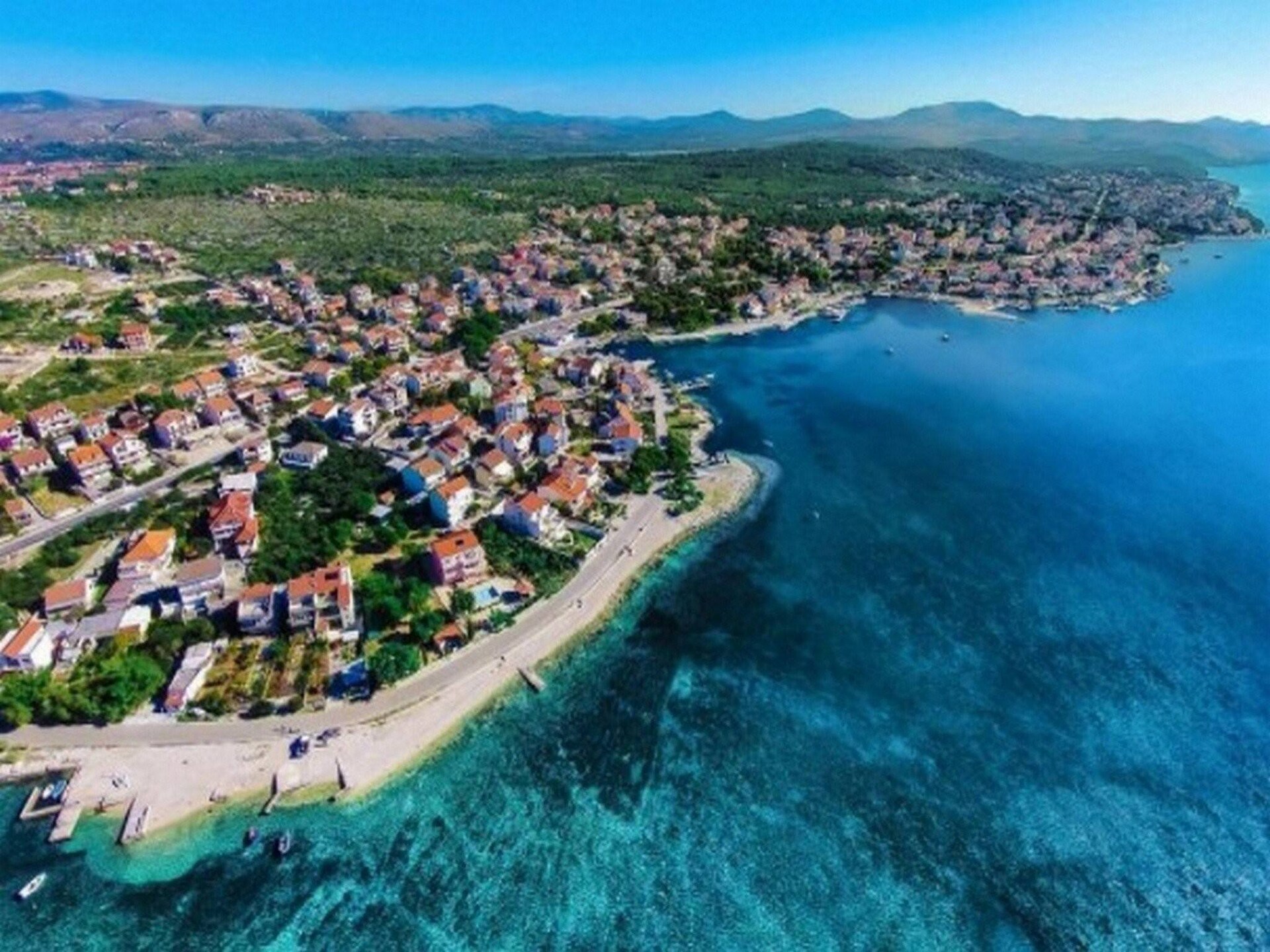 Op 850 m van het strand: Modern appartement in Šibenik-Brodarica - foto 22
