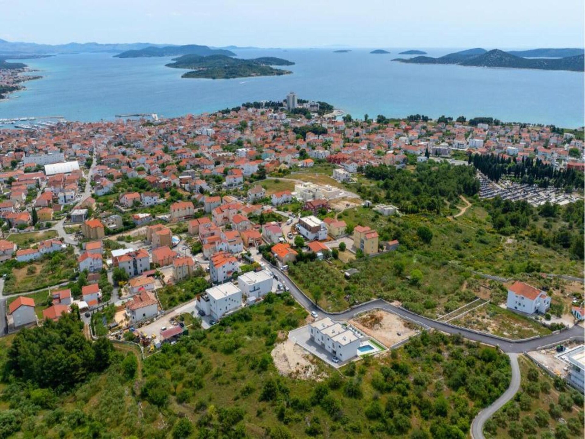 Knus appartement voor 2 in Vodice met zwembad, op 1 km van het strand - foto 29
