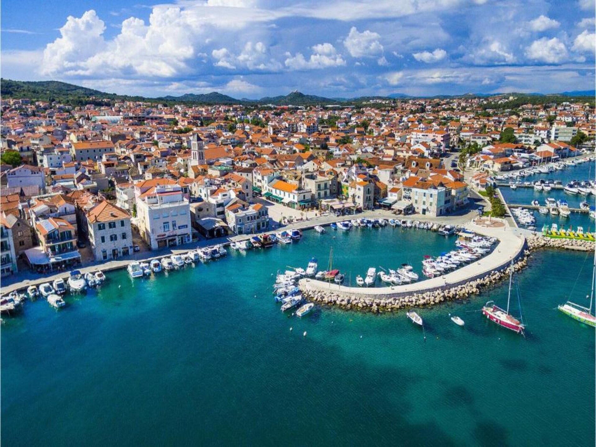 Knus appartement voor 2 in Vodice met zwembad, op 1 km van het strand - foto 30