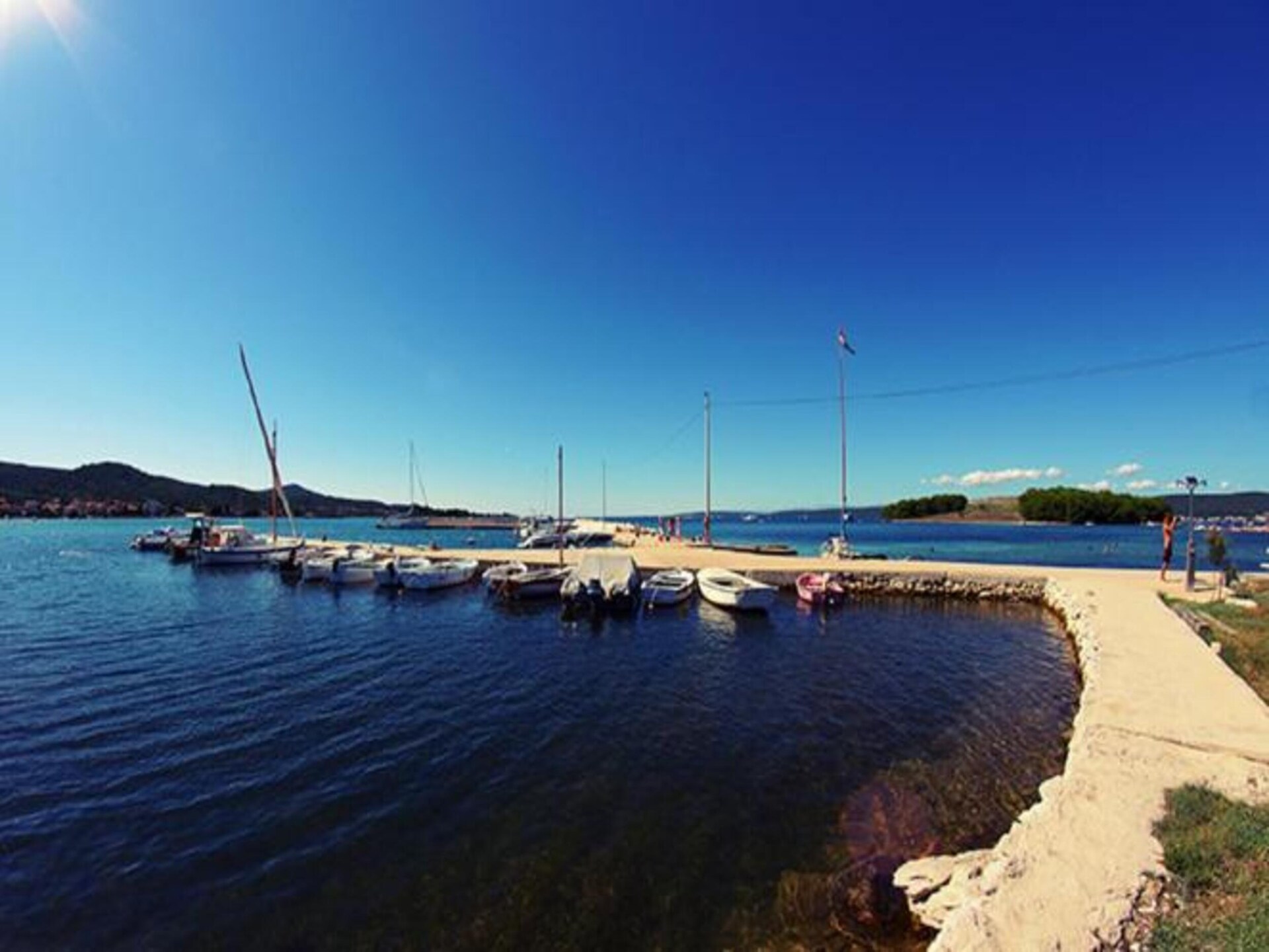 4-persoons appartement aan het strand in Pašman - foto 35