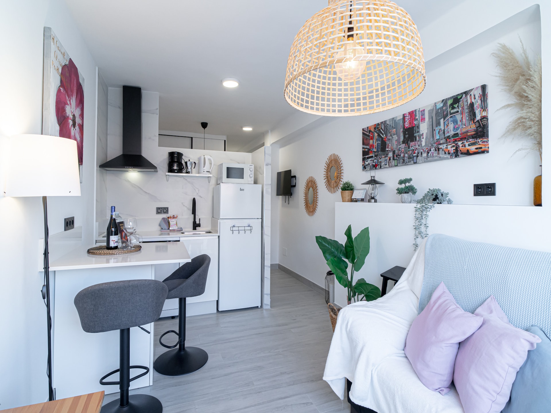 2-persoons studio in het centrum van Nerja op 300m van het strand · 2 pers. - foto 9
