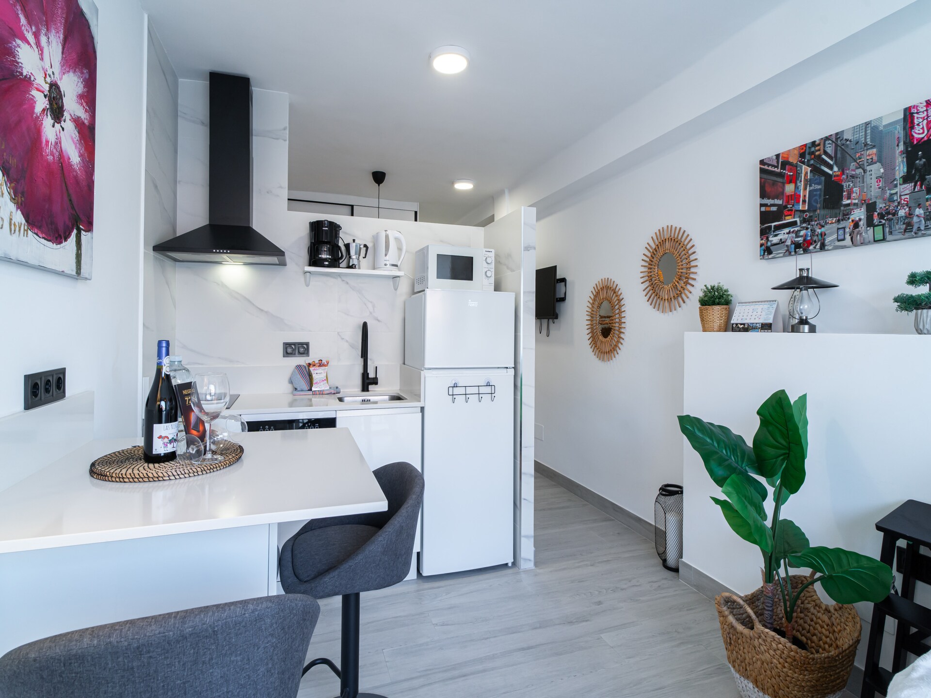 2-persoons studio in het centrum van Nerja op 300m van het strand · 2 pers. - foto 11
