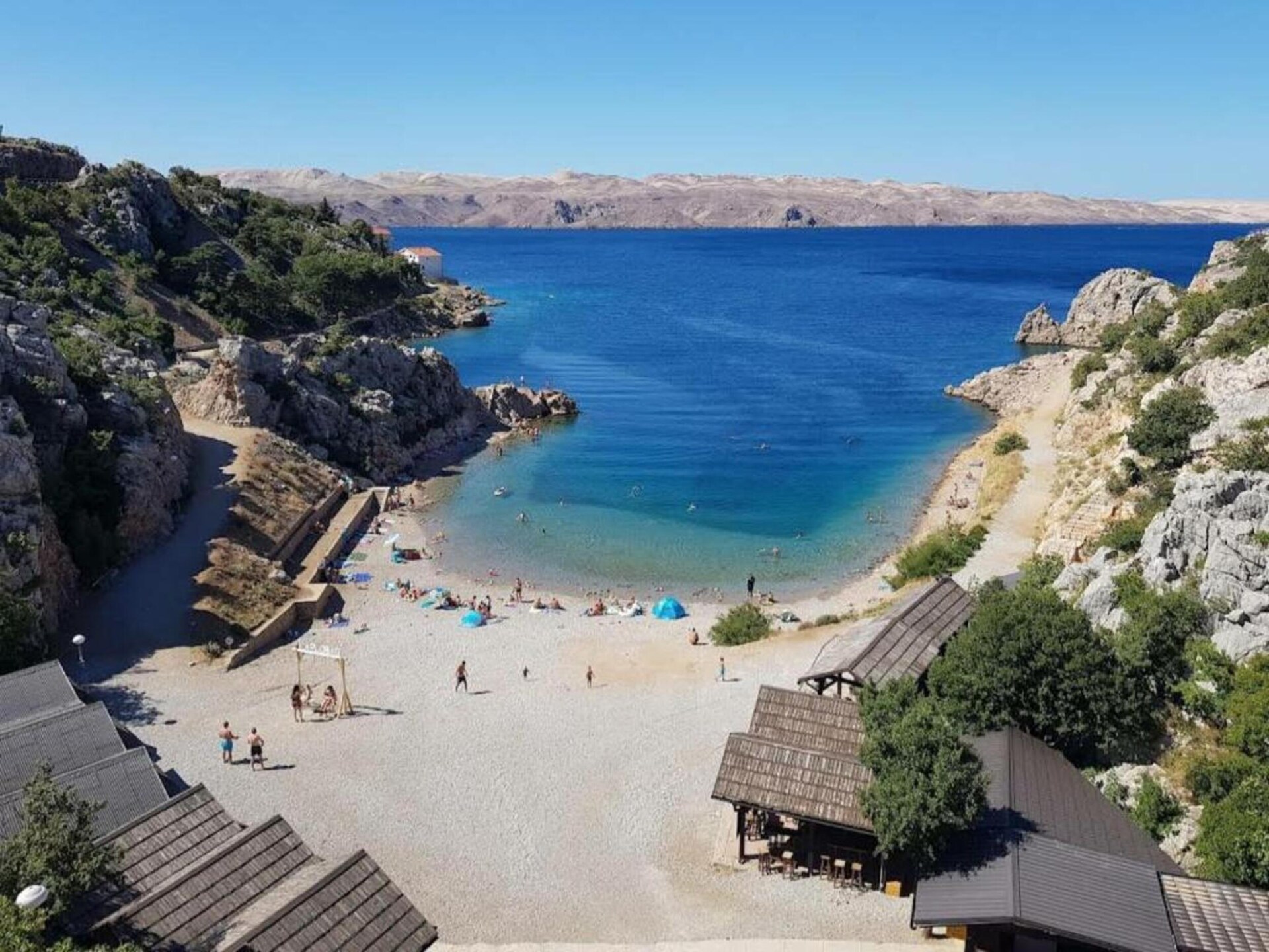 Aan het strand: ruim appartement voor 6 personen in Karlobag - foto 27