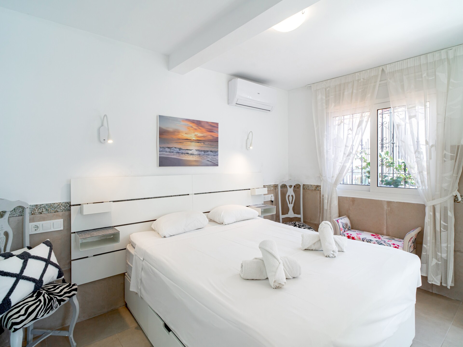Vrijstaand vakantiehuis met uitzicht op zee en gemeenschappelijk zwembad in Nerja - foto 4