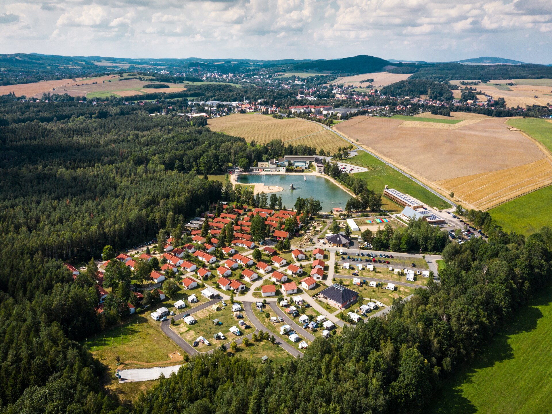 Aan het strand: Rustgevend vakantiehuis in Großschönau voor 4 personen - foto 4