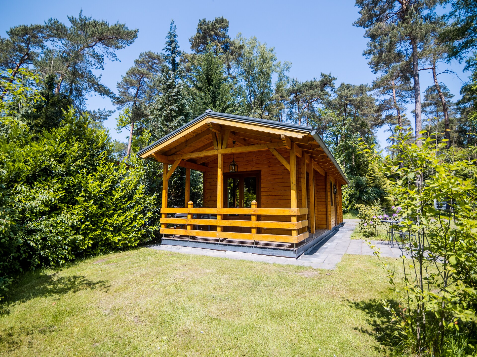 Luxe wellness lodge voor 2 personen op rustig vakantiepark in Markelo - foto 3