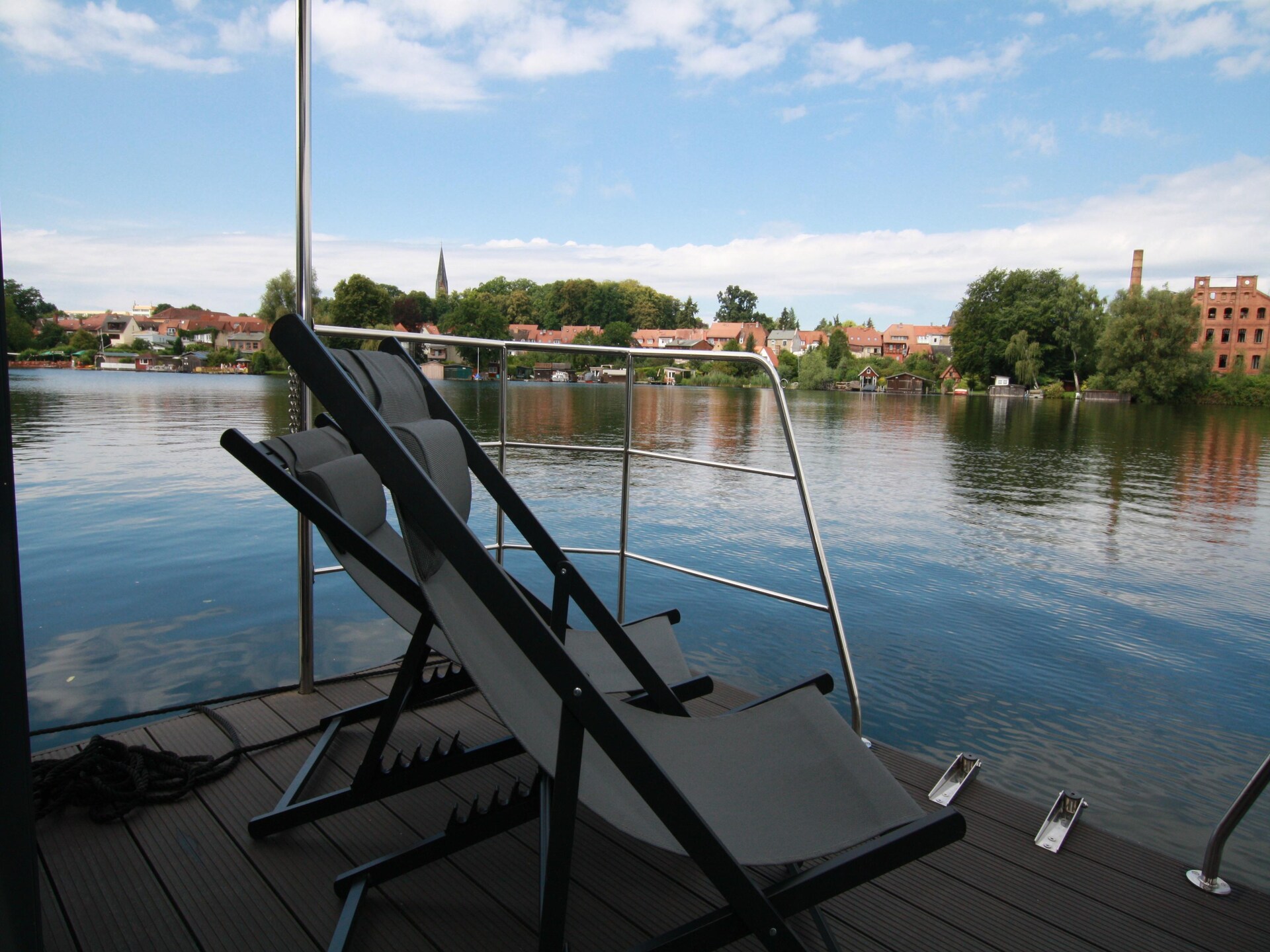 Stationaire woonboot Hausboot Friedrich aan het meer van Plau am See - foto 9