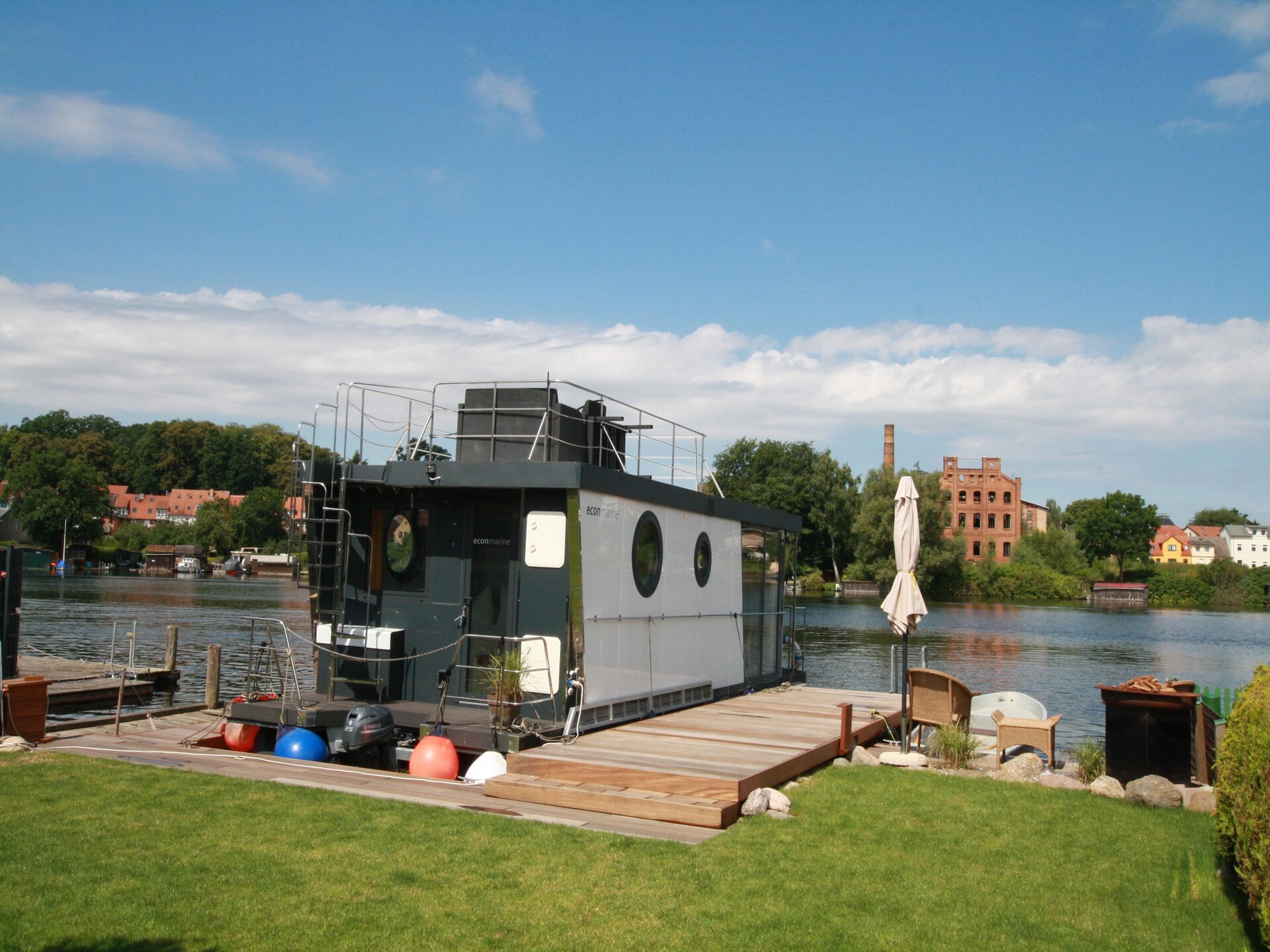 Stationaire woonboot Hausboot Friedrich aan het meer van Plau am See - foto 11