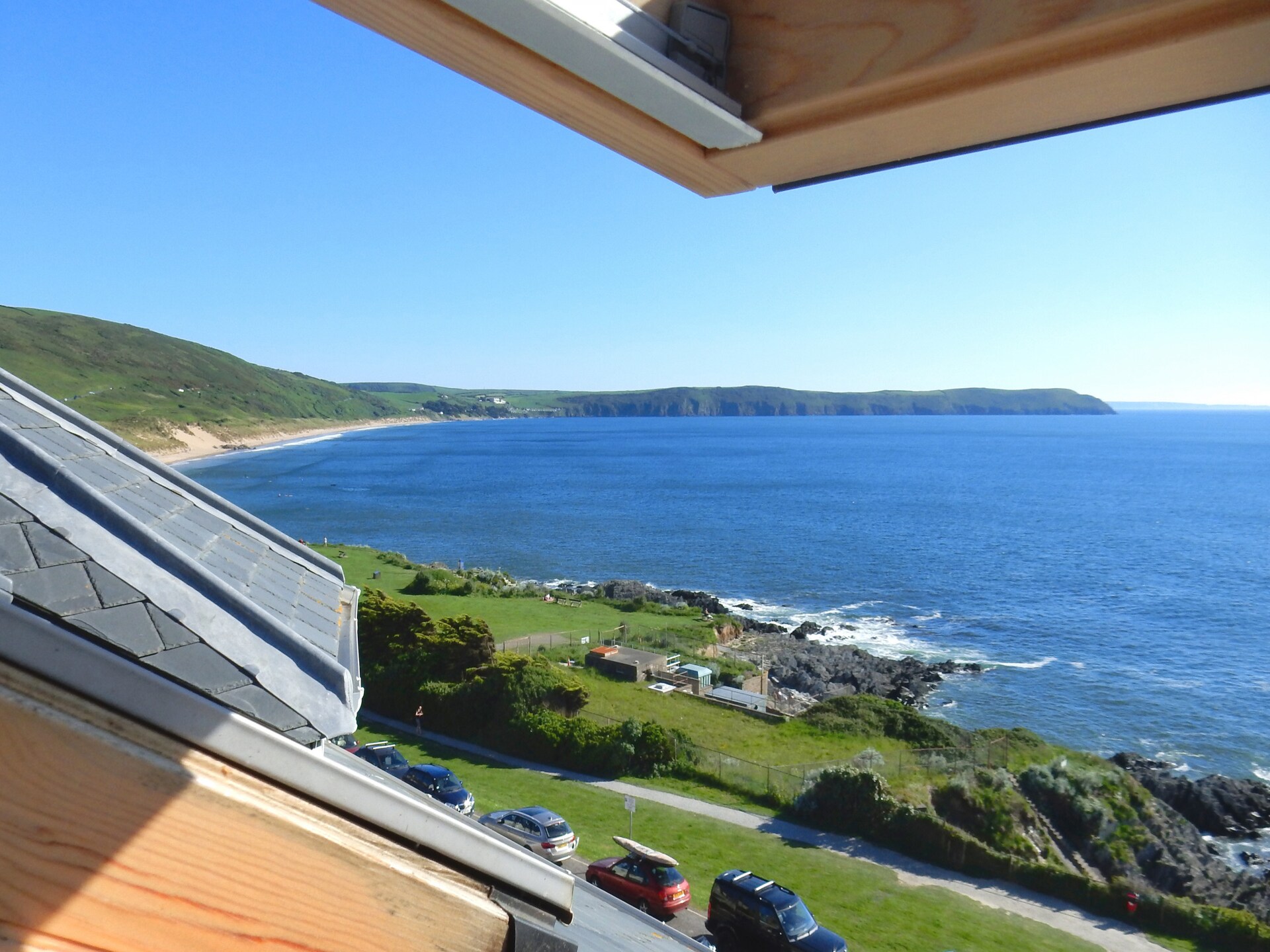 Ocean Lookout: Modern appartement met zeezicht in Woolacombe, 100m van strand - foto 29