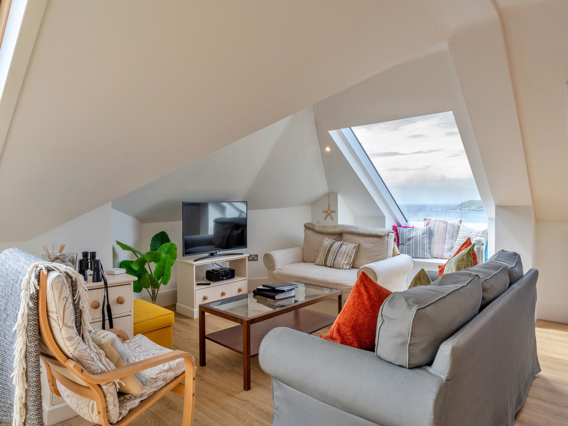 Ocean Lookout: Modern appartement met zeezicht in Woolacombe, 100m van strand - foto 1