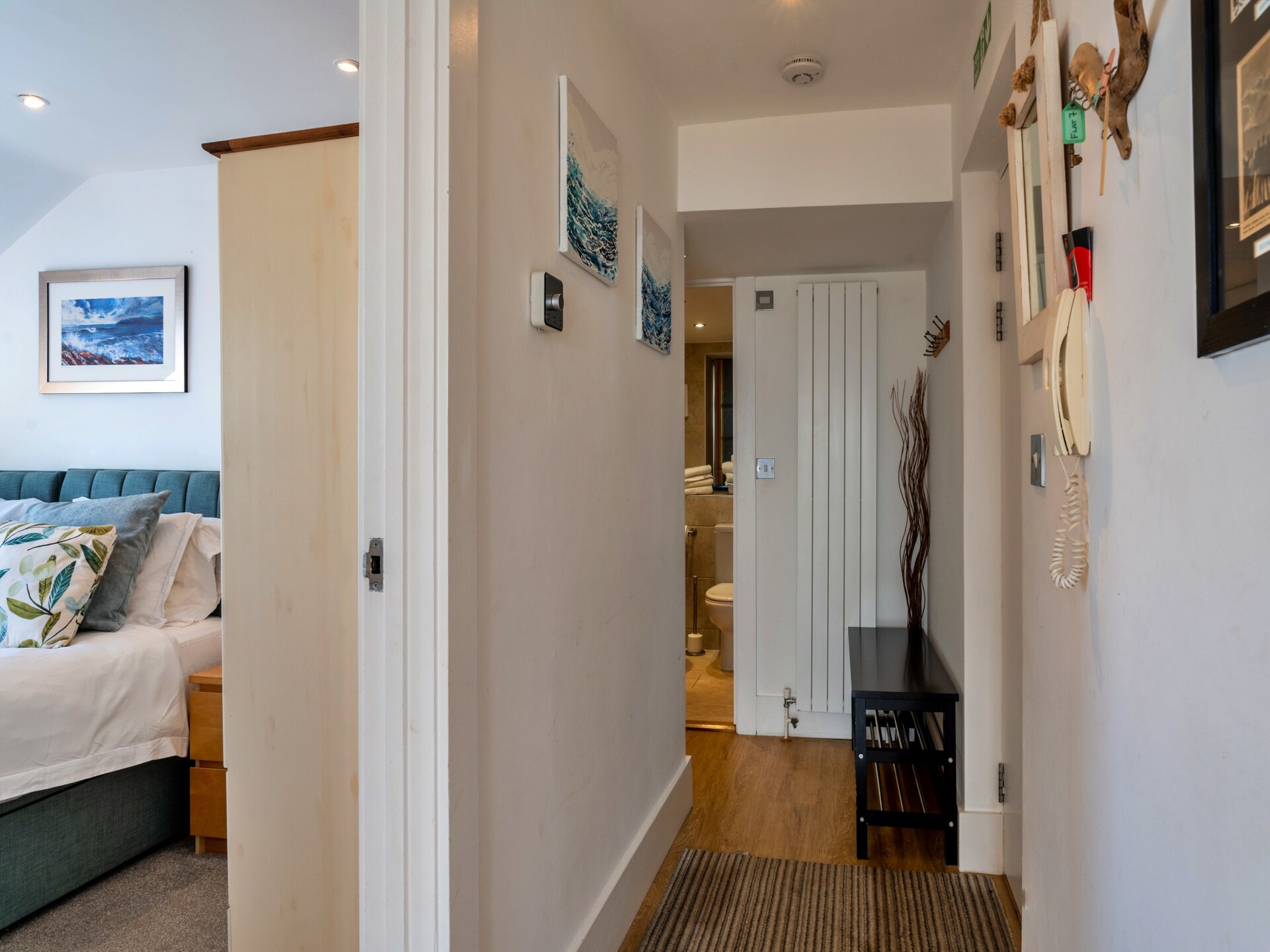 Ocean Lookout: Modern appartement met zeezicht in Woolacombe, 100m van strand - foto 18