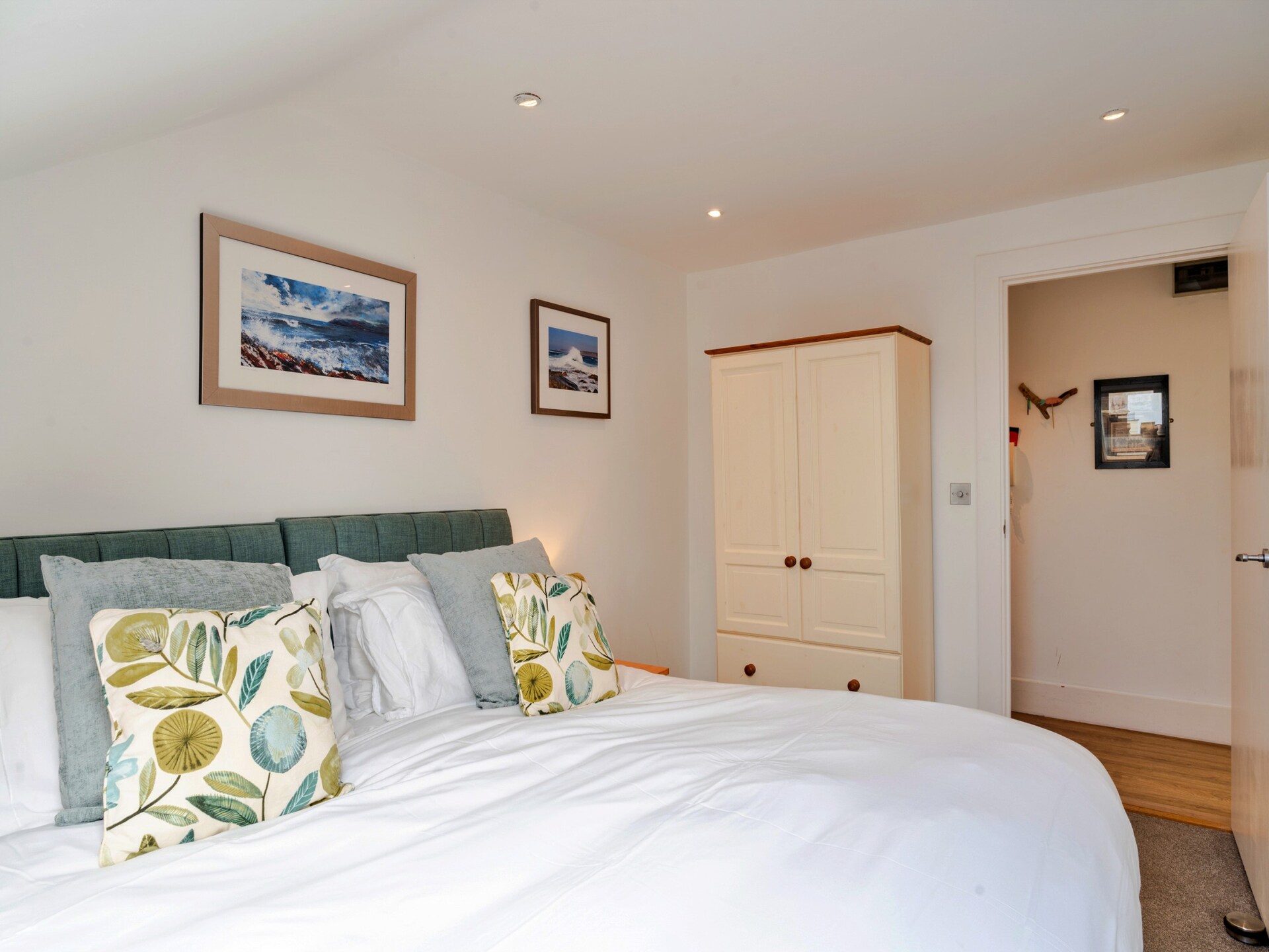Ocean Lookout: Modern appartement met zeezicht in Woolacombe, 100m van strand - foto 14