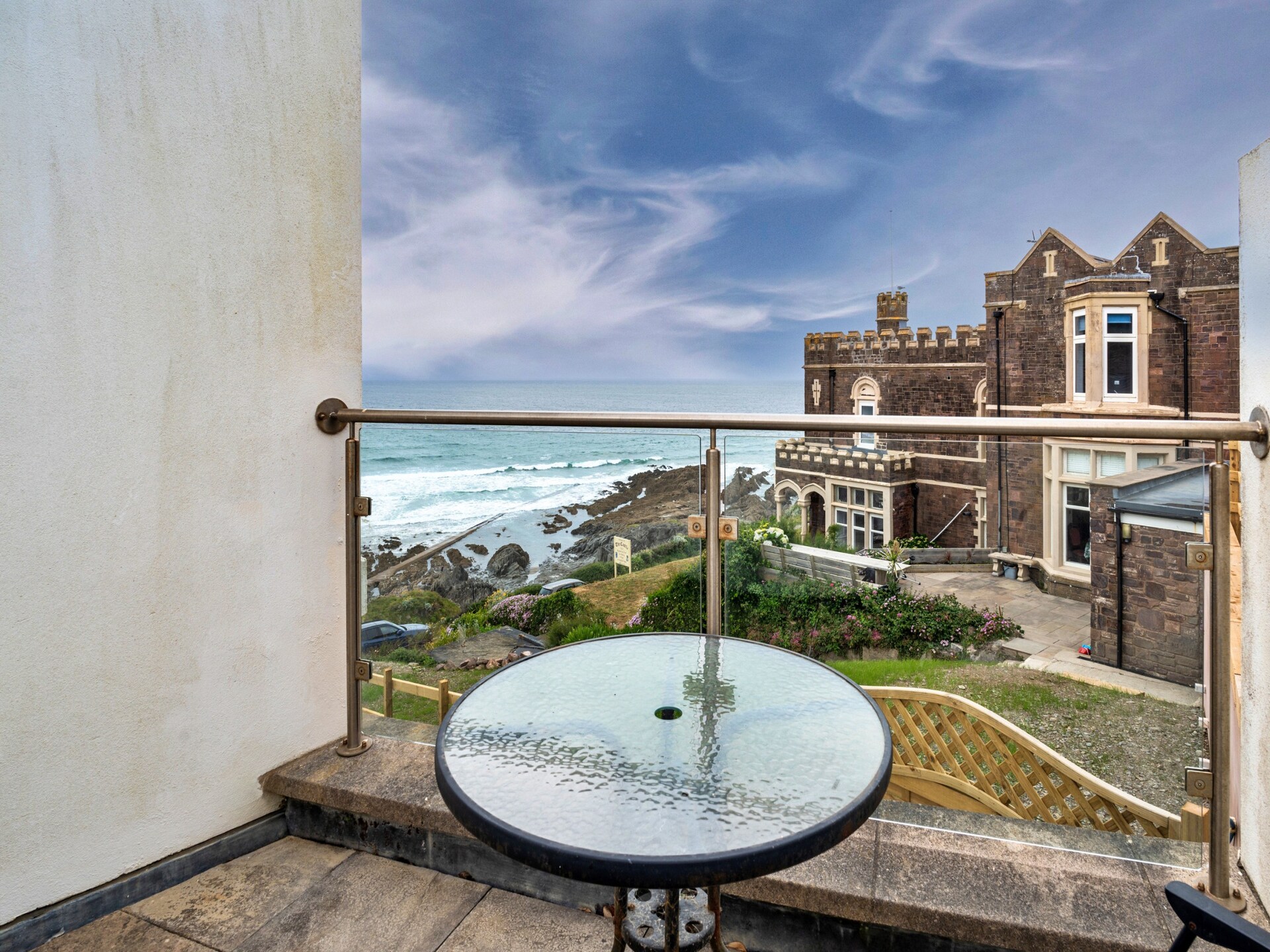 Ocean Lookout: Modern appartement met zeezicht in Woolacombe, 100m van strand - foto 25