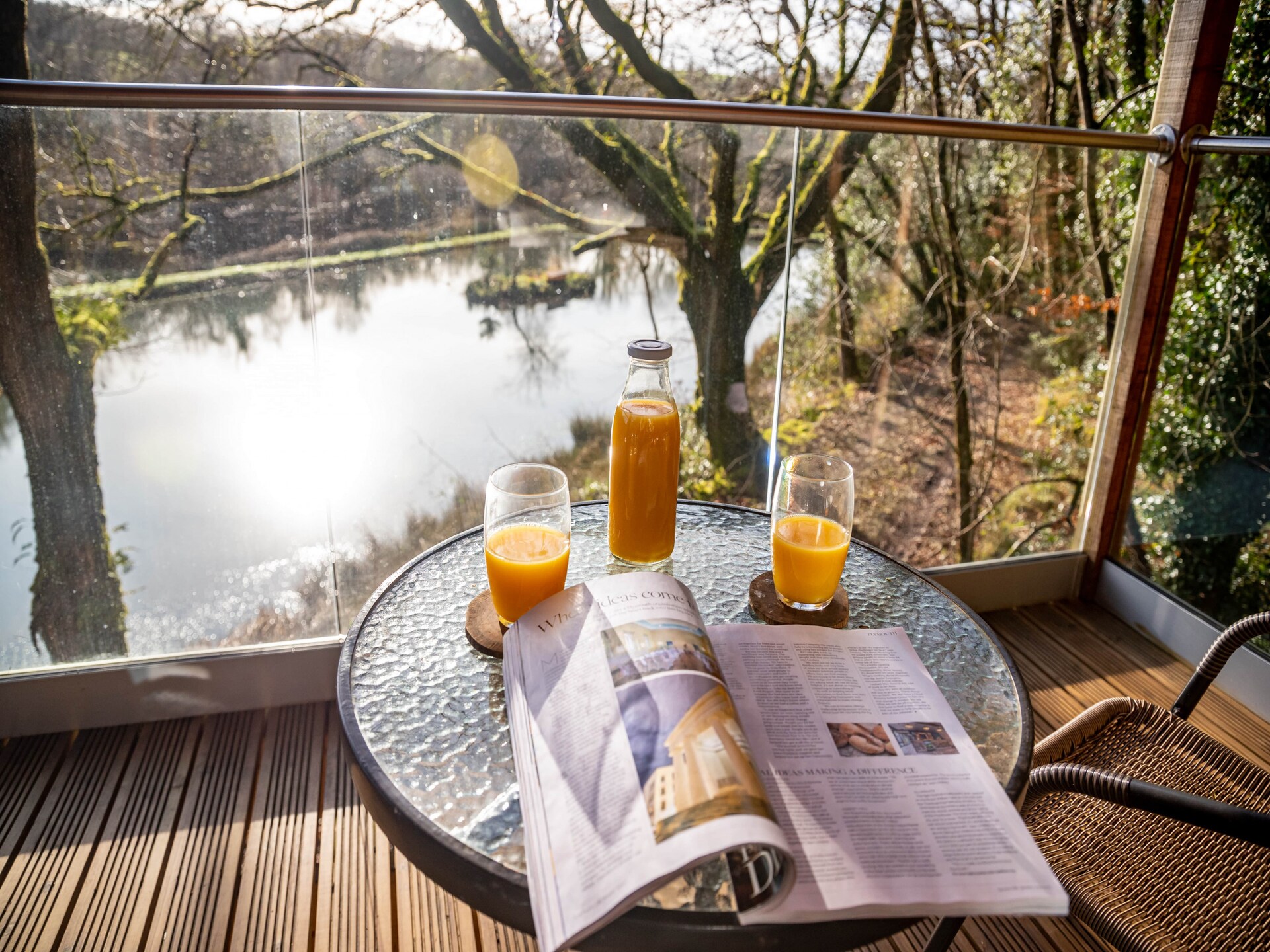 Yeworthy Eco-Treehouse: Duurzame boomhut aan privémeer in Devon - foto 6