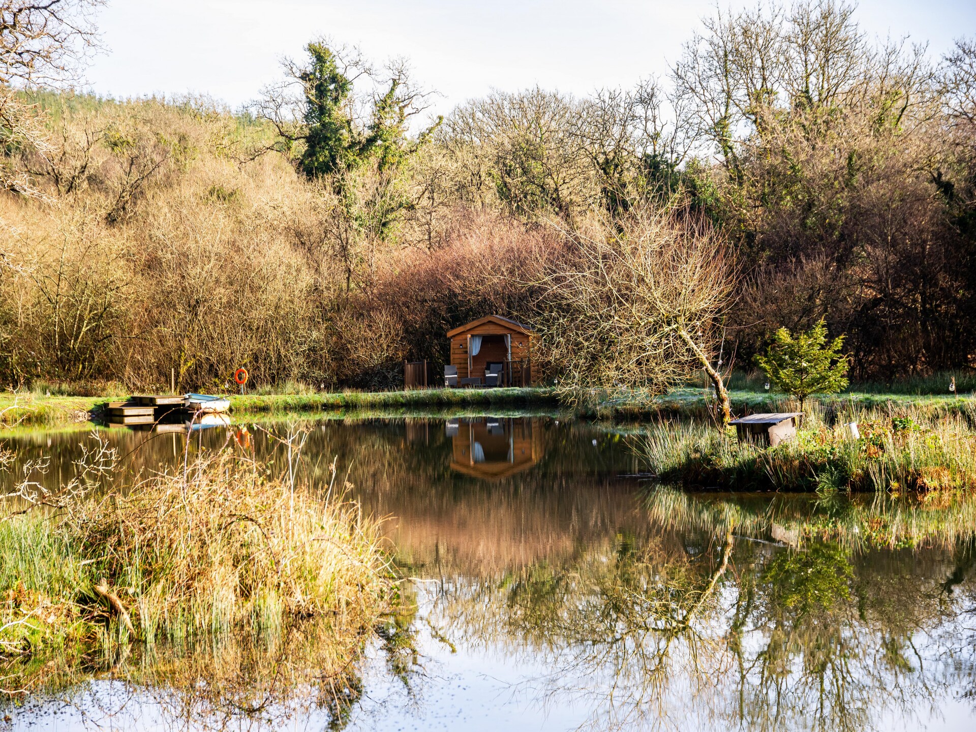 Yeworthy Eco-Treehouse: Duurzame boomhut aan privémeer in Devon - foto 26