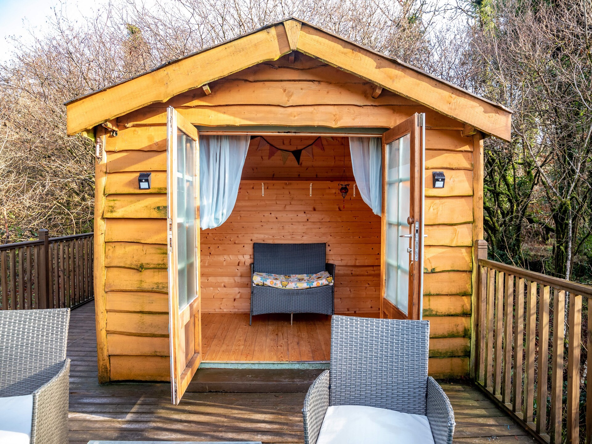 Yeworthy Eco-Treehouse: Duurzame boomhut aan privémeer in Devon - foto 8