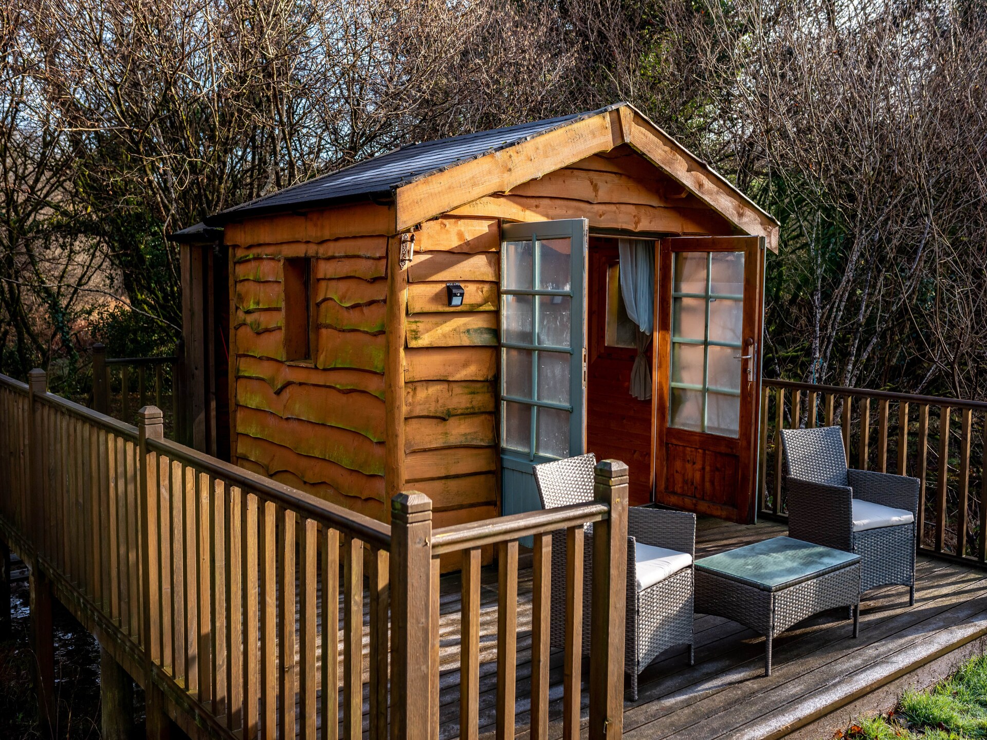 Yeworthy Eco-Treehouse: Duurzame boomhut aan privémeer in Devon - foto 25