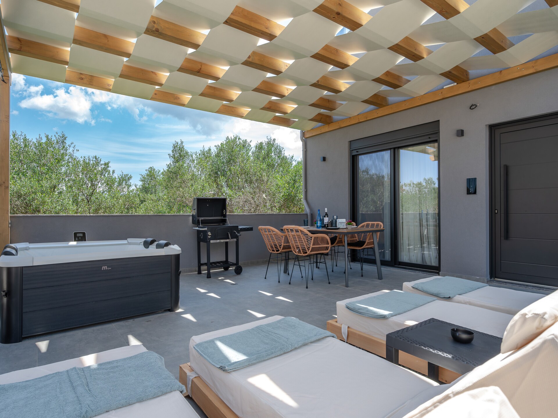 Gloednieuwe designvilla voor 20 personen met privézwembad bij Anopolis - foto 37
