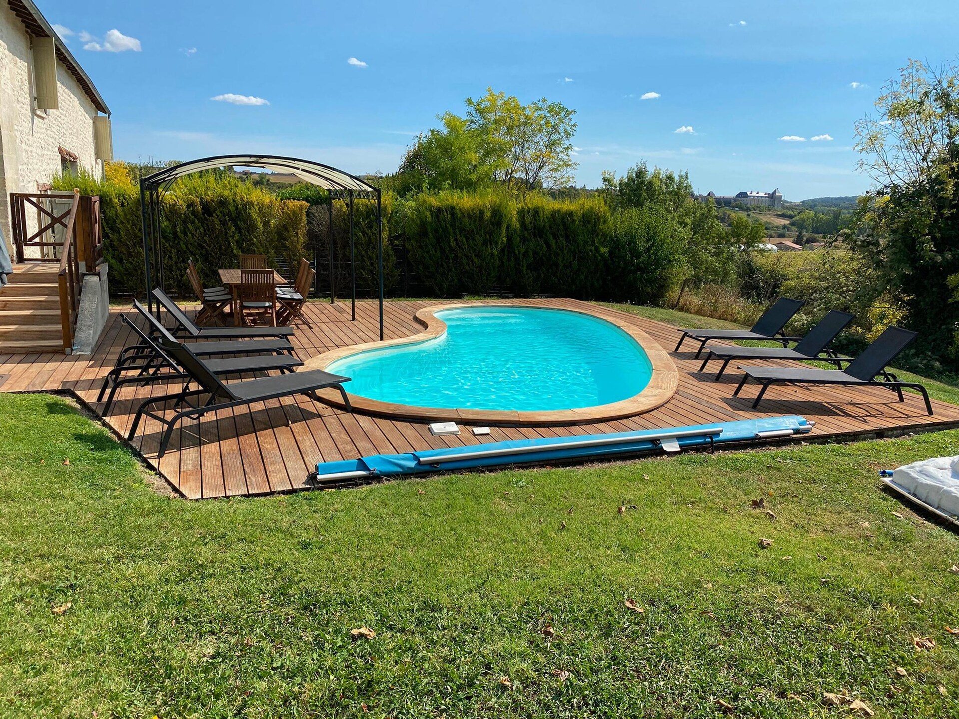 Vrijstaande villa voor 8 personen met privézwembad aan de golfbaan in Chalais - foto 1