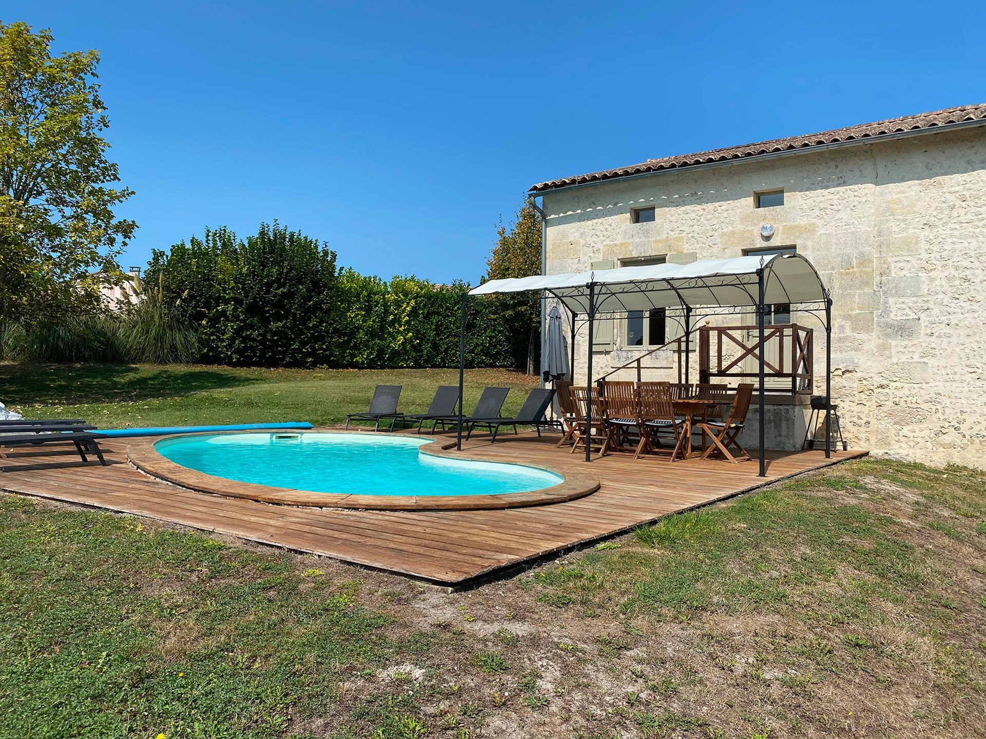 Vrijstaande villa voor 8 personen met privézwembad aan de golfbaan in Chalais - foto 7