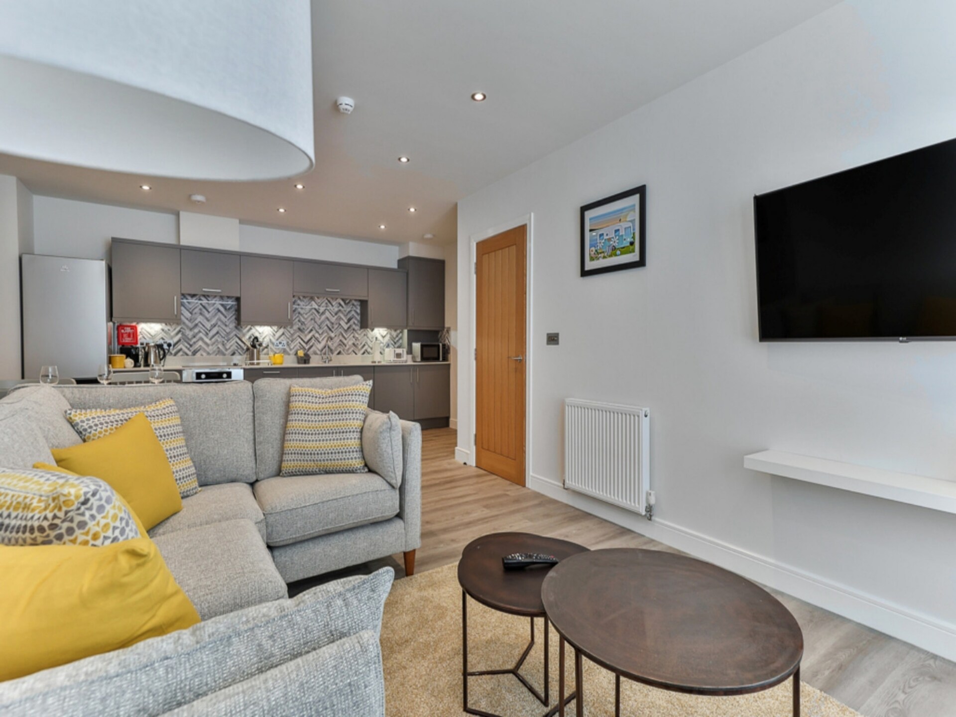 No.15 Belle House: Stijlvol appartement op 100 meter van het strand in Filey - foto 11