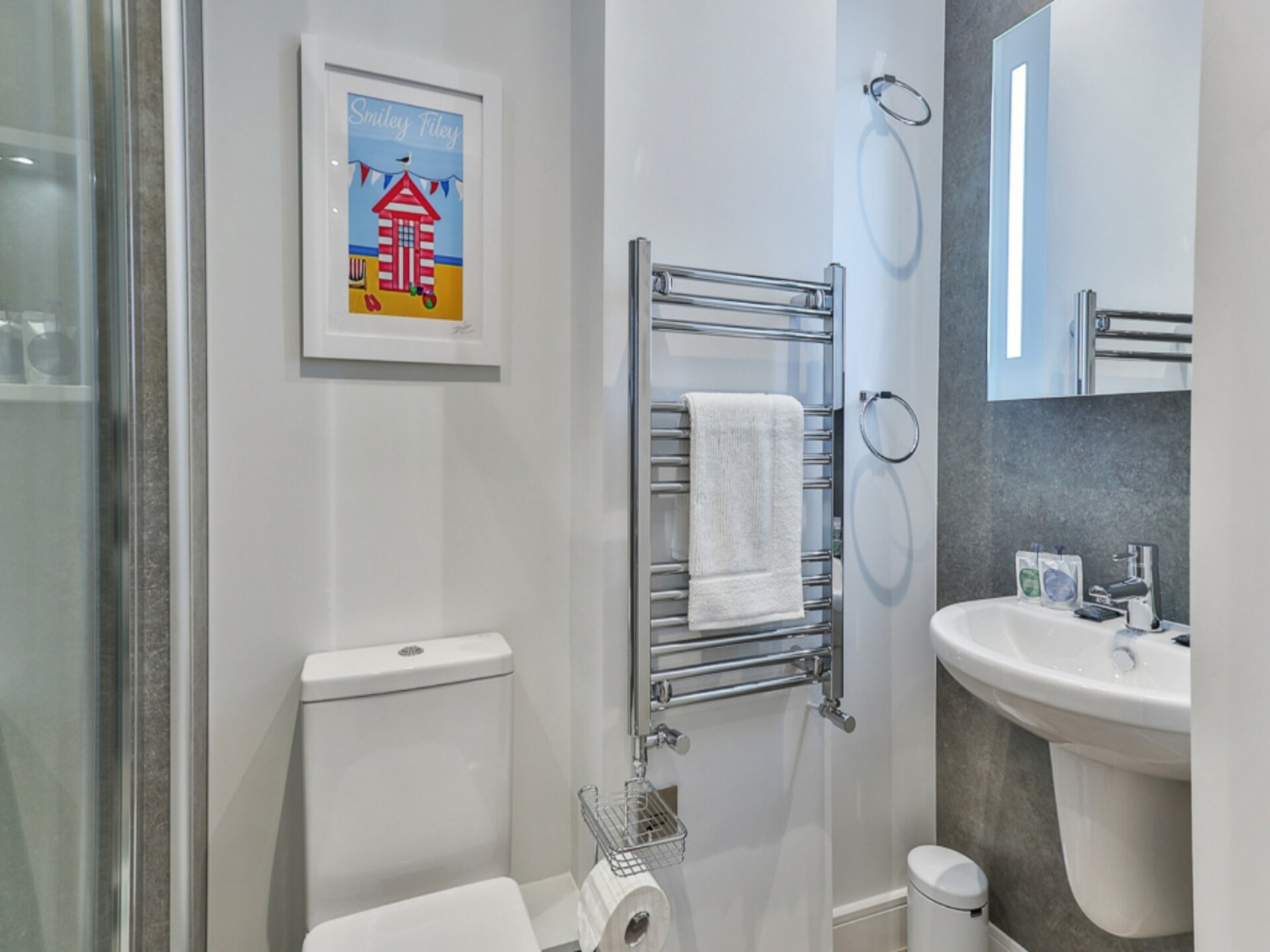 No.15 Belle House: Stijlvol appartement op 100 meter van het strand in Filey - foto 22