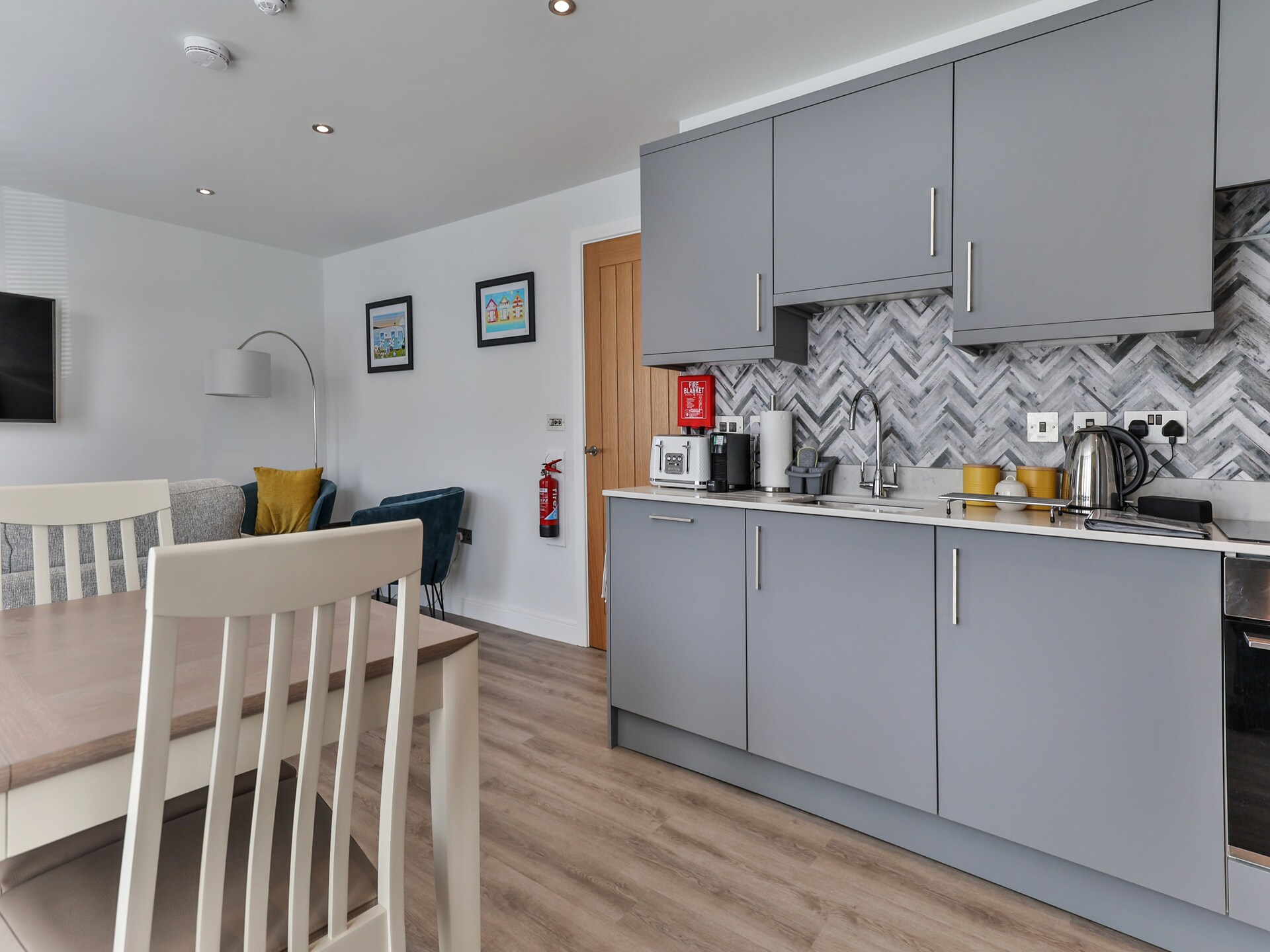 Filey appartement op 500m van strand met 2 slaapkamers en uitzicht op golfbaan - foto 6
