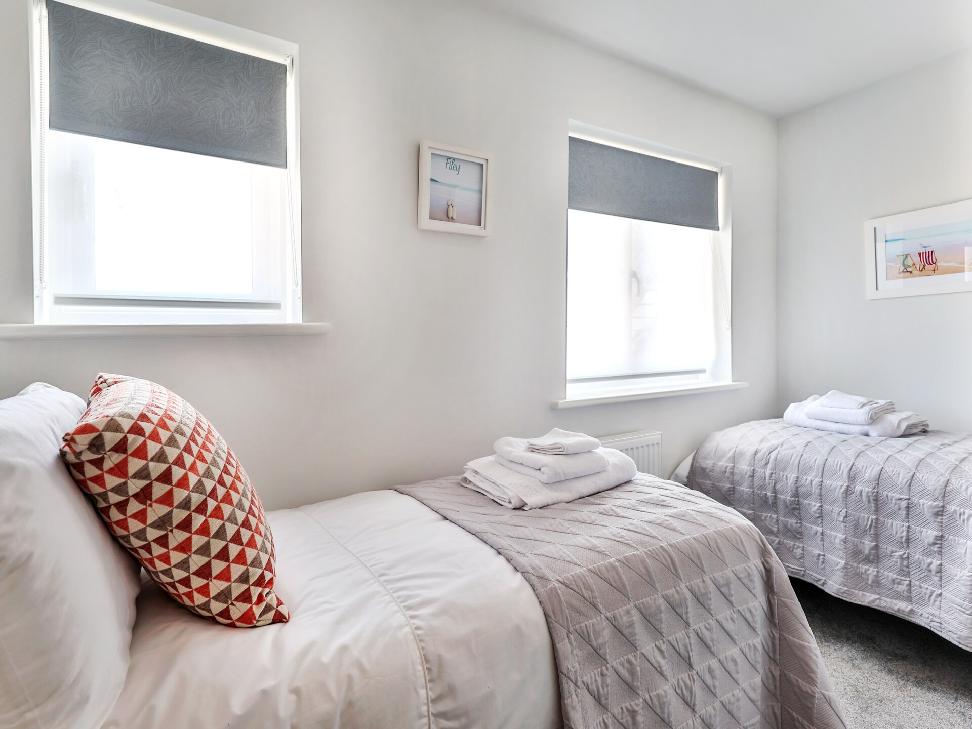 Filey appartement op 500m van strand met 2 slaapkamers en uitzicht op golfbaan - foto 19