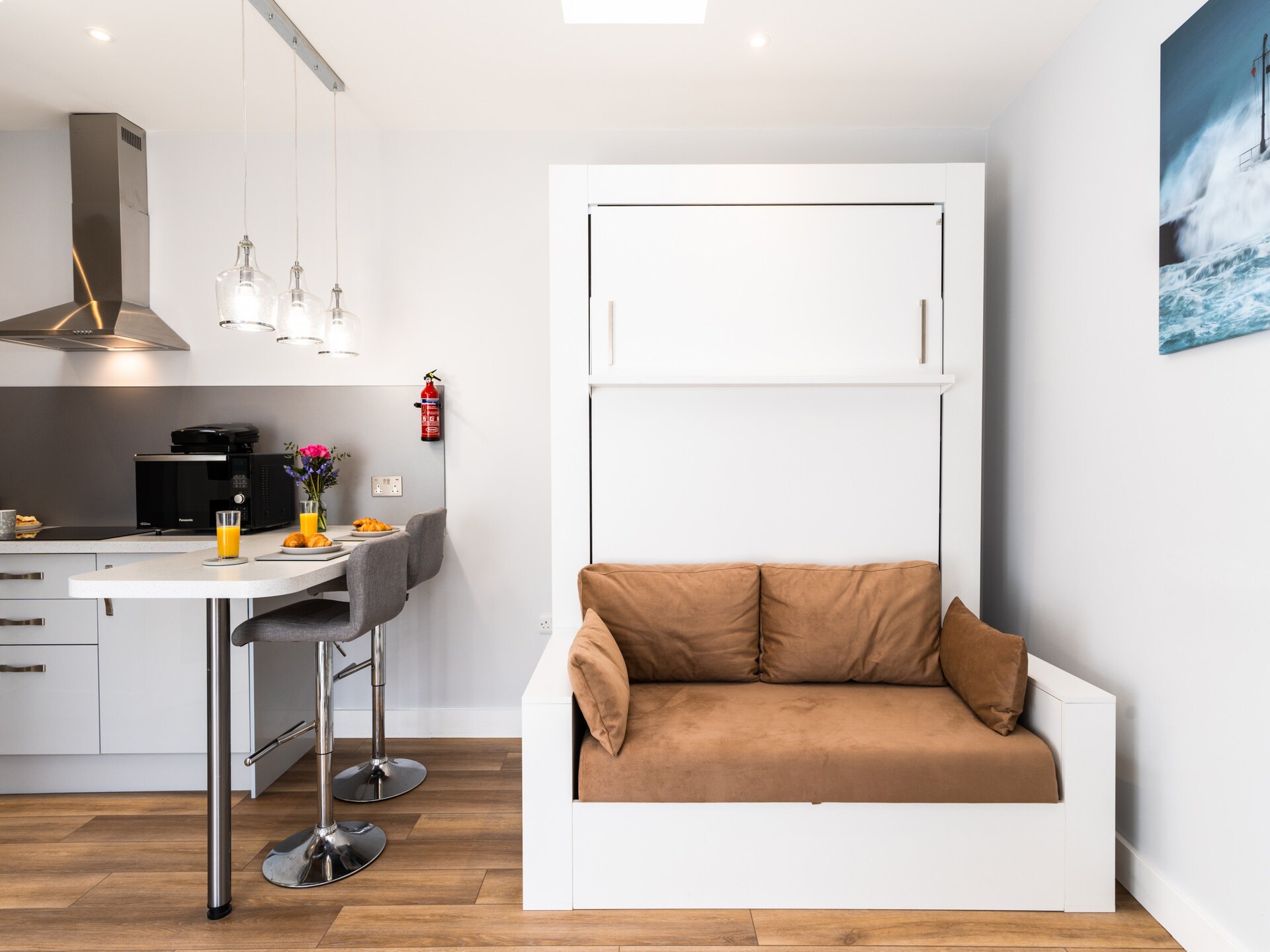 The Hideaway: knus appartement op 300m van het strand in Porthleven - foto 8