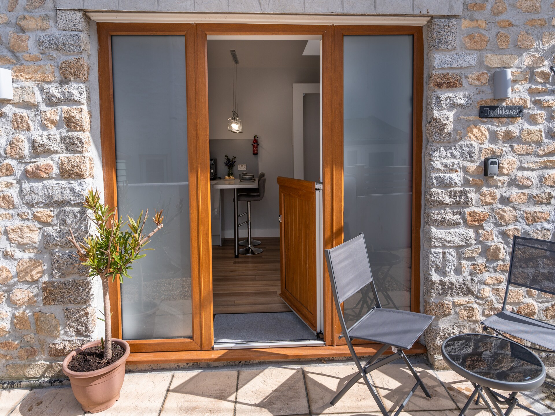 The Hideaway: knus appartement op 300m van het strand in Porthleven - foto 4