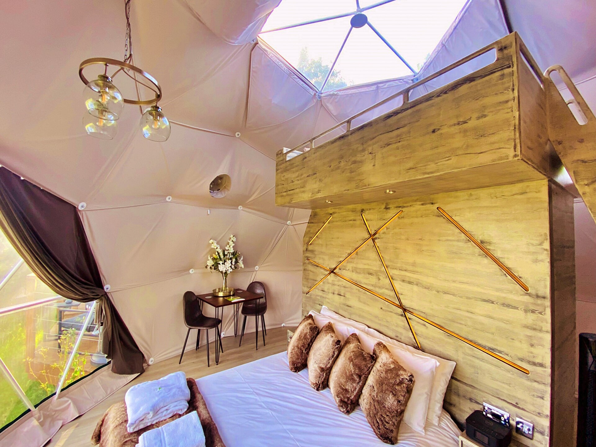 Luxe glamping dome Scotney in Hoath voor 4 personen - foto 9