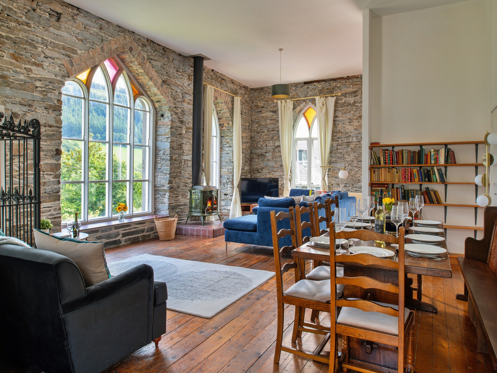 Uniek Kapel Vakantiehuis voor 12 in Dinas Mawddwy, Snowdonia - foto 2