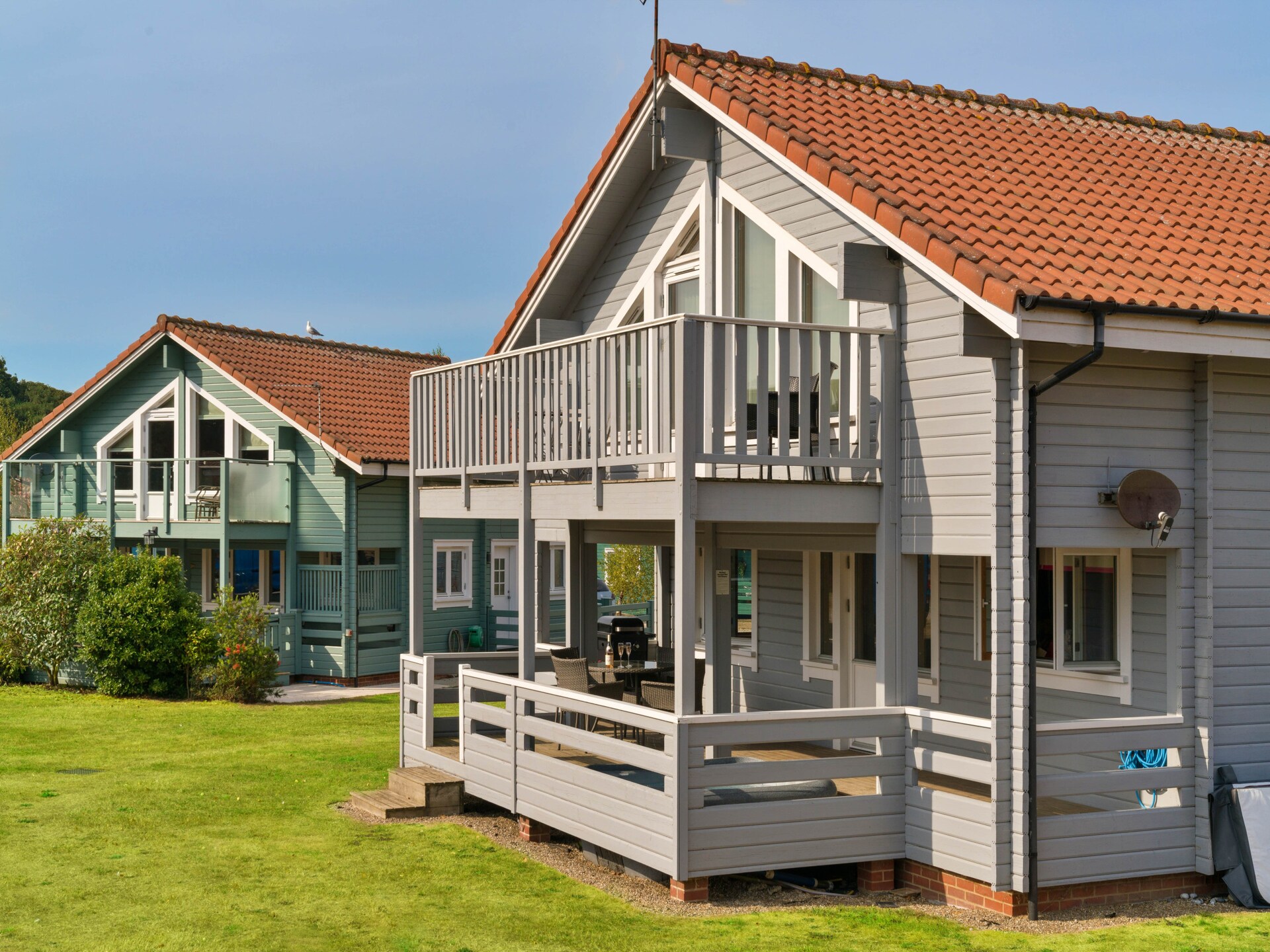 Puddleduck: Scandinavische lodge aan het meer in Fritton, Norfolk - foto 5