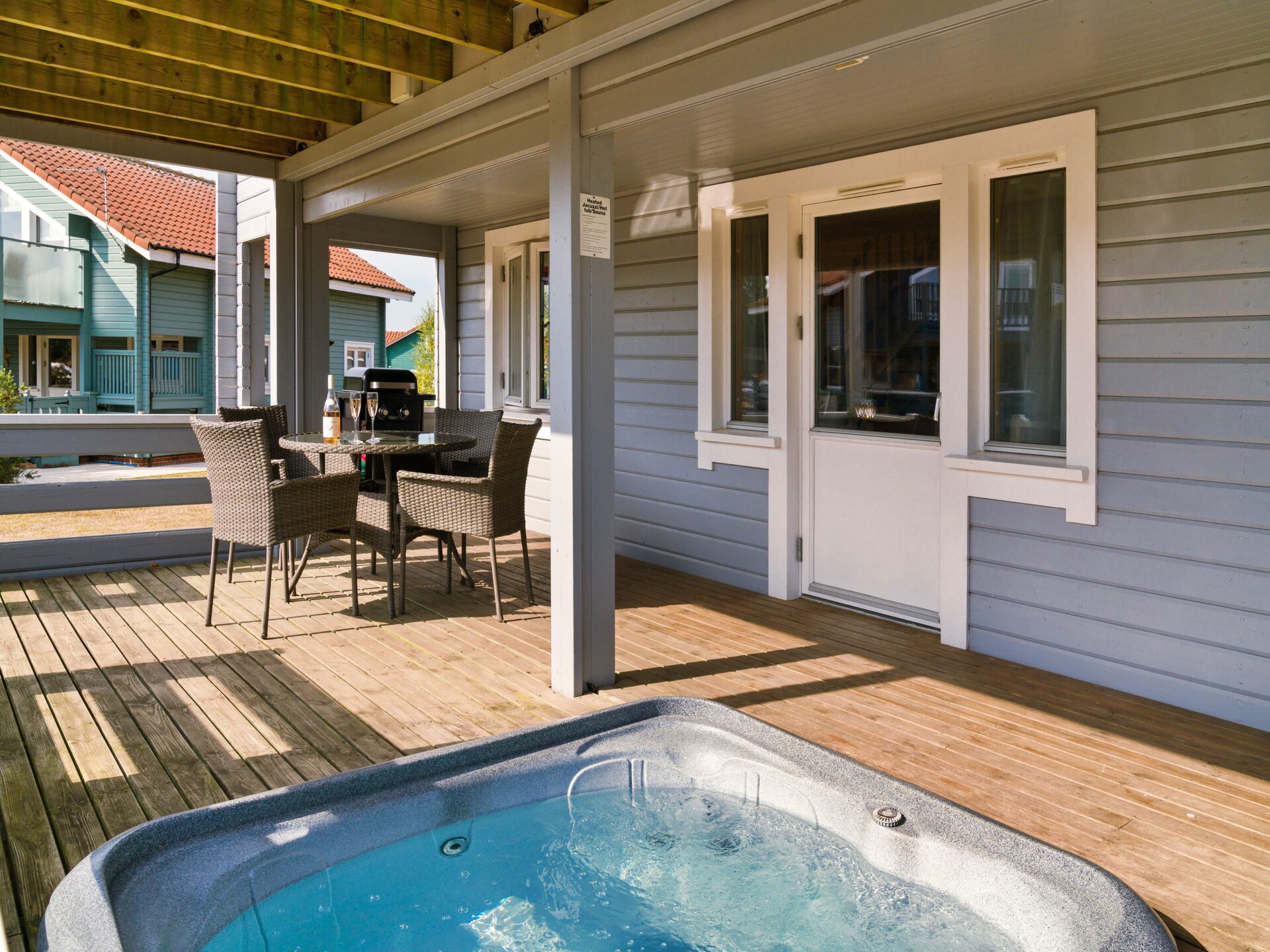 Puddleduck: Scandinavische lodge aan het meer in Fritton, Norfolk - foto 19