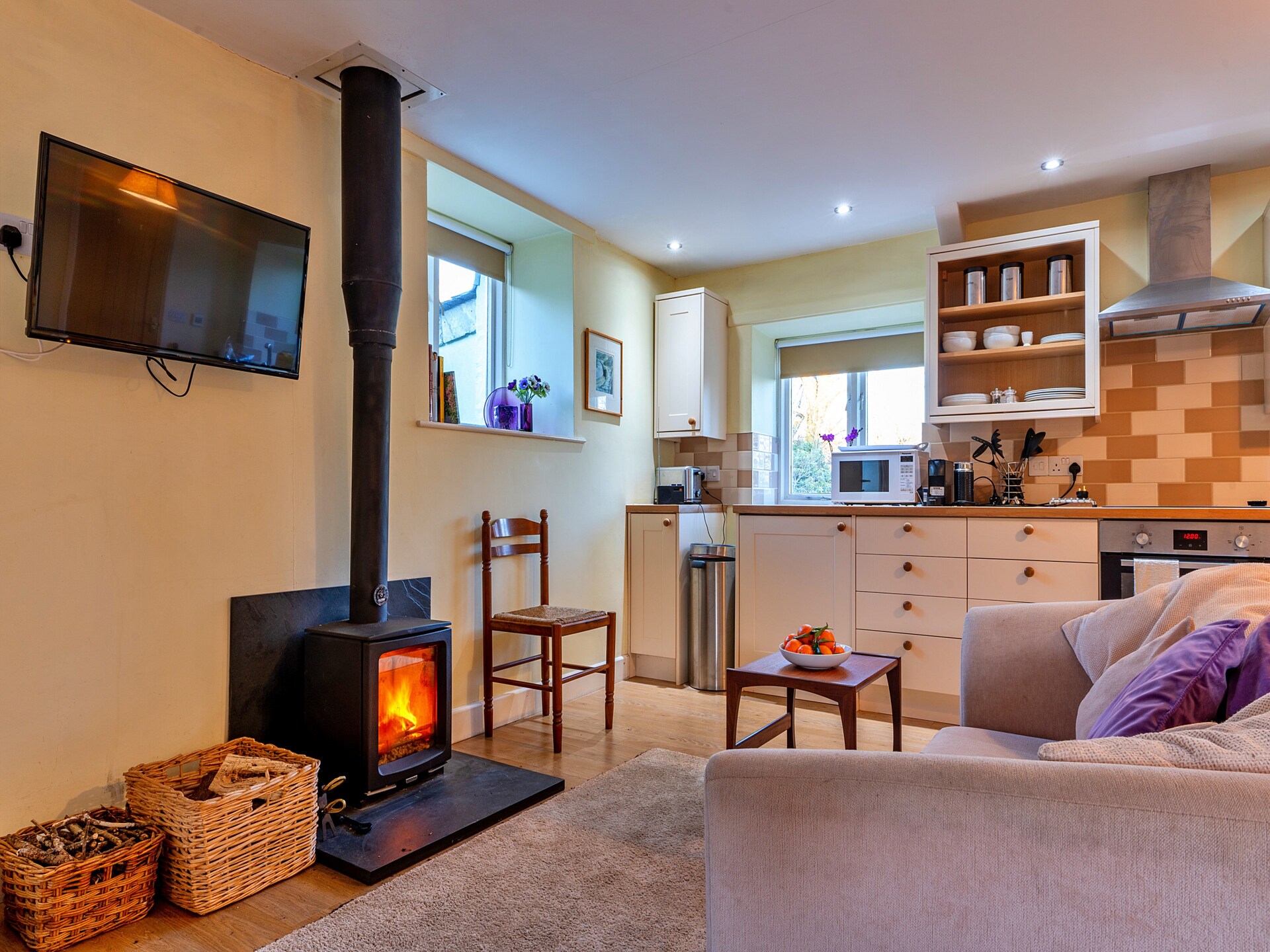 Romantische studio aan de golfbaan bij Boscastle, Cornwall - foto 7