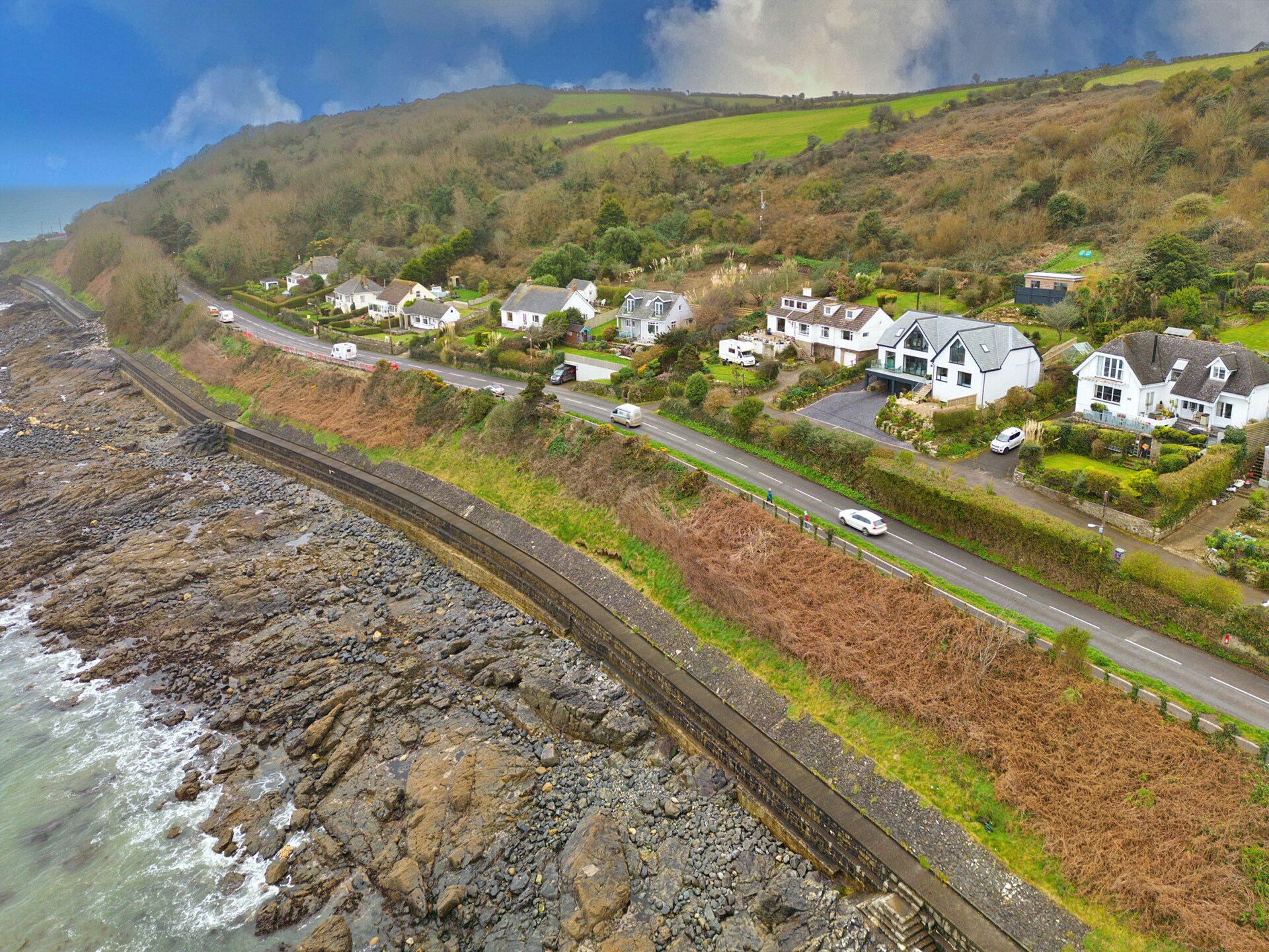 Glasrijk vakantiehuis met ononderbroken zeezicht op de kliffen bij Mousehole - foto 39