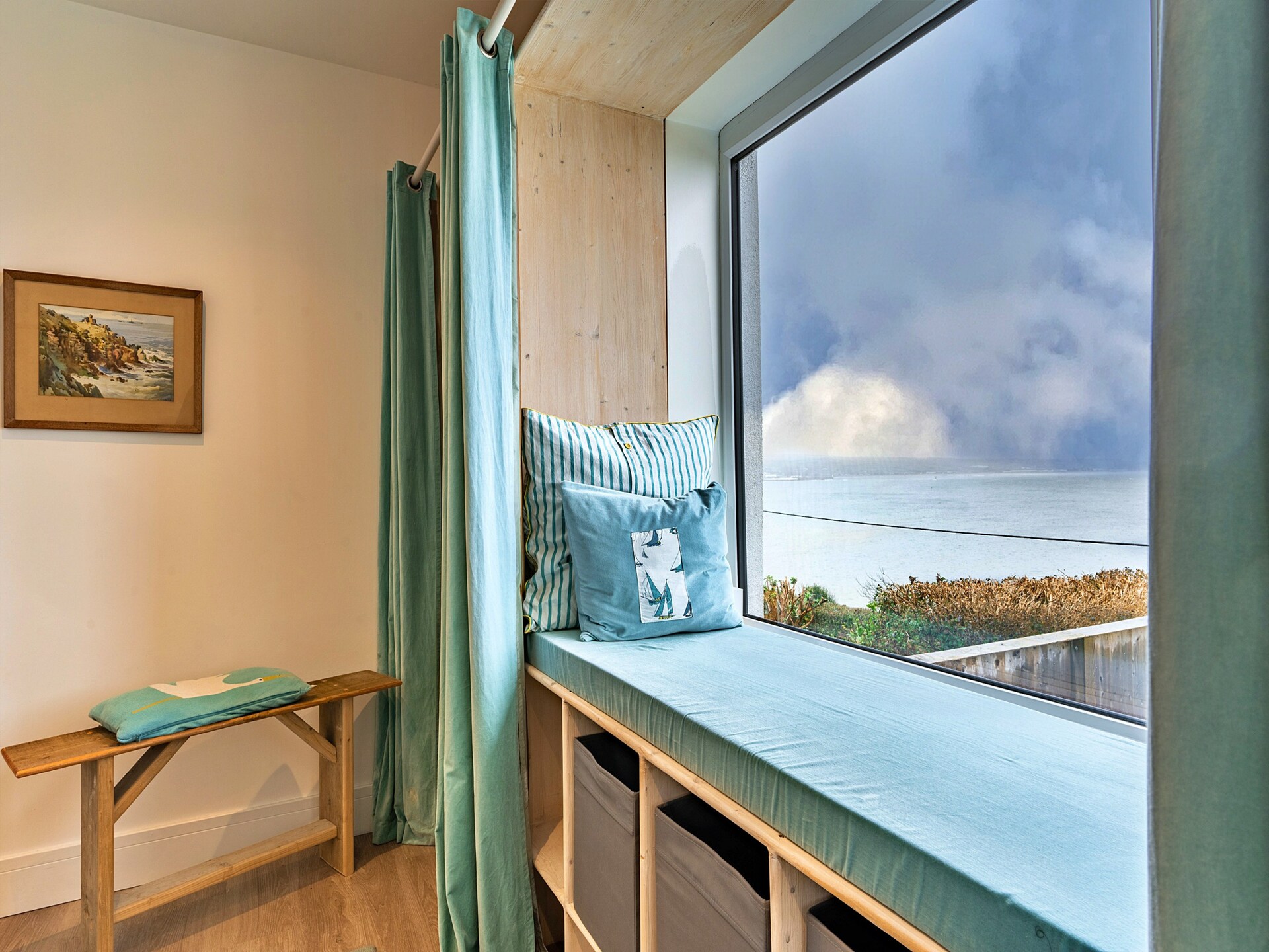 Glasrijk vakantiehuis met ononderbroken zeezicht op de kliffen bij Mousehole - foto 22