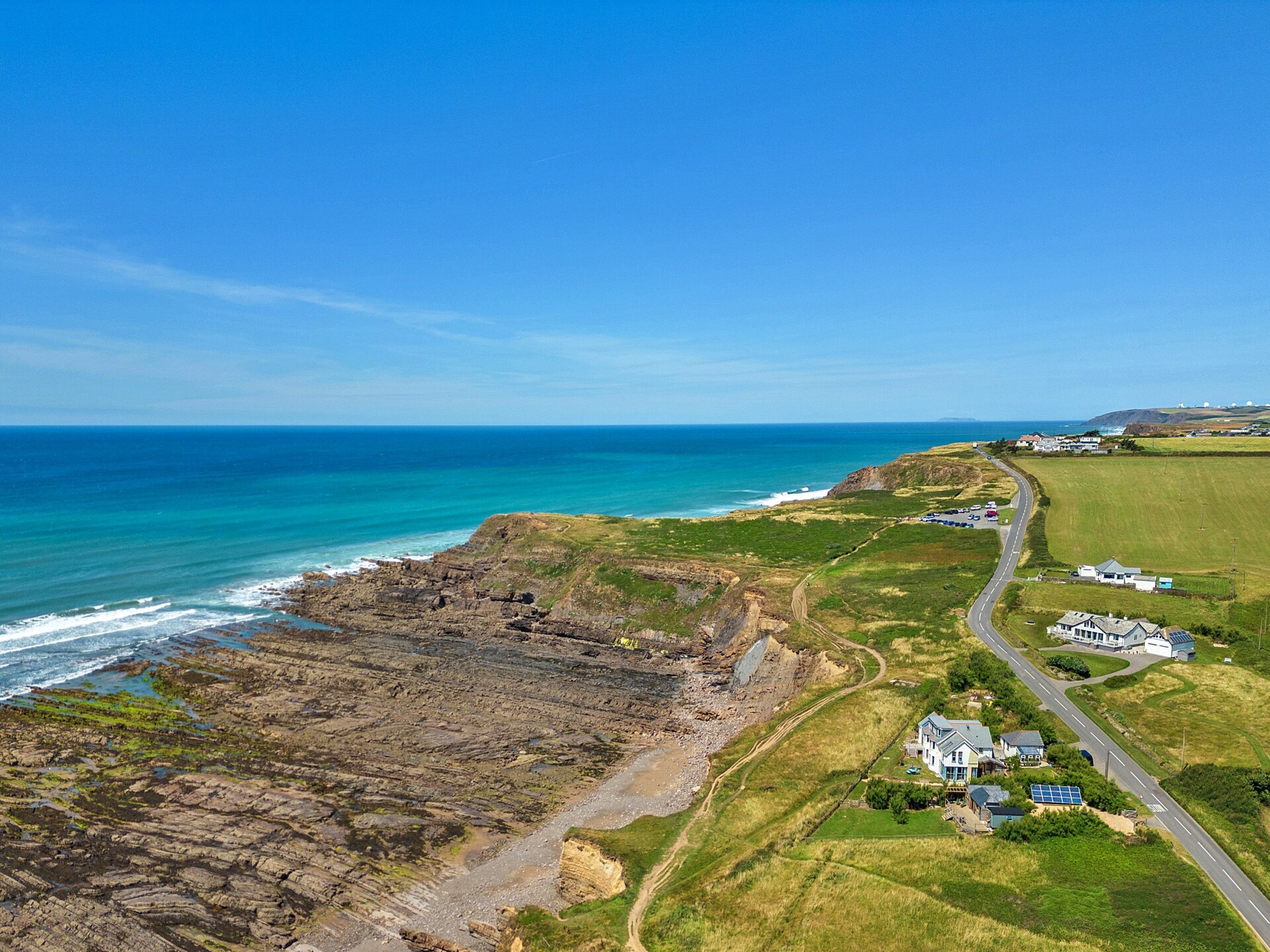 Luxe appartement Driftwood met uitzicht op Widemouth Bay - foto 28
